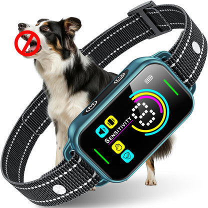 Smart Rechargeable Bark Collar for Dogs with Adjustable Sensitivity