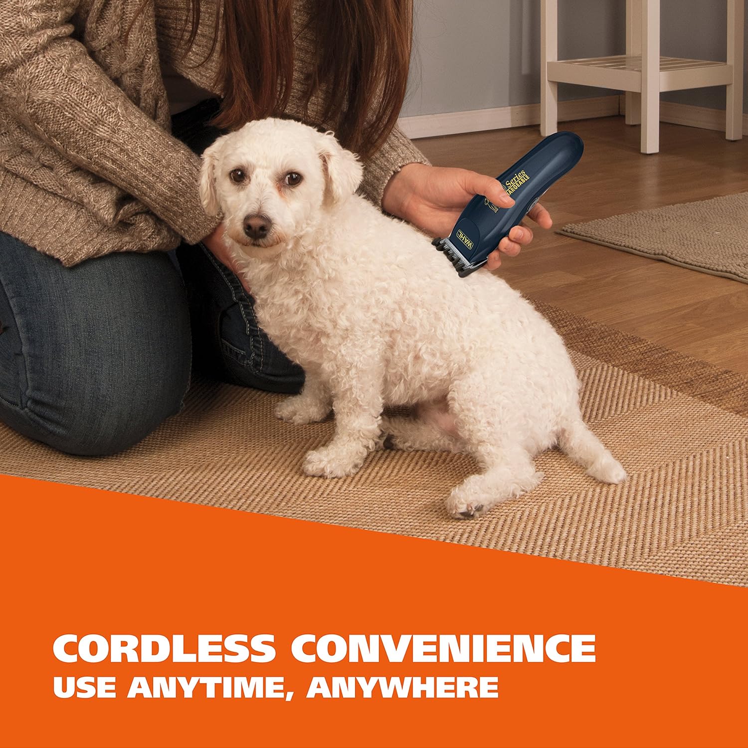 Wahl Deluxe Pro Cordless Dog Clipper Kit With Long Run Time