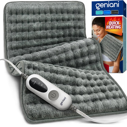Geniani Large Electric Heating Pad for Pain Relief