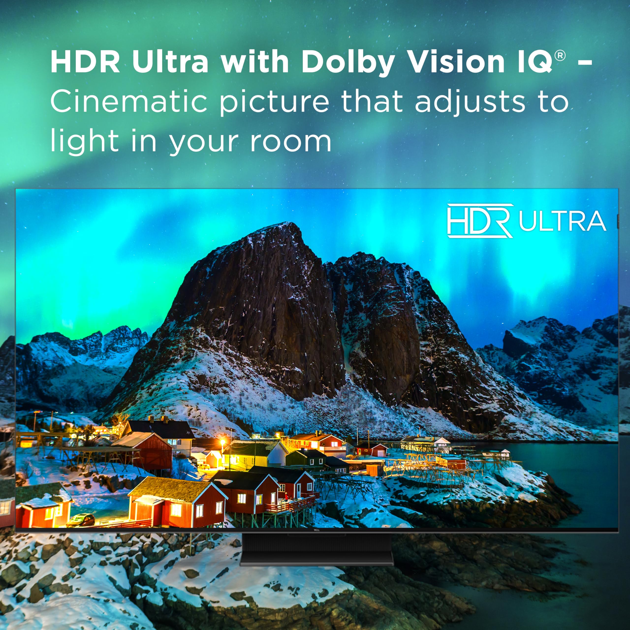 TCL 65 Inch QLED 4K Smart TV with Dolby Vision