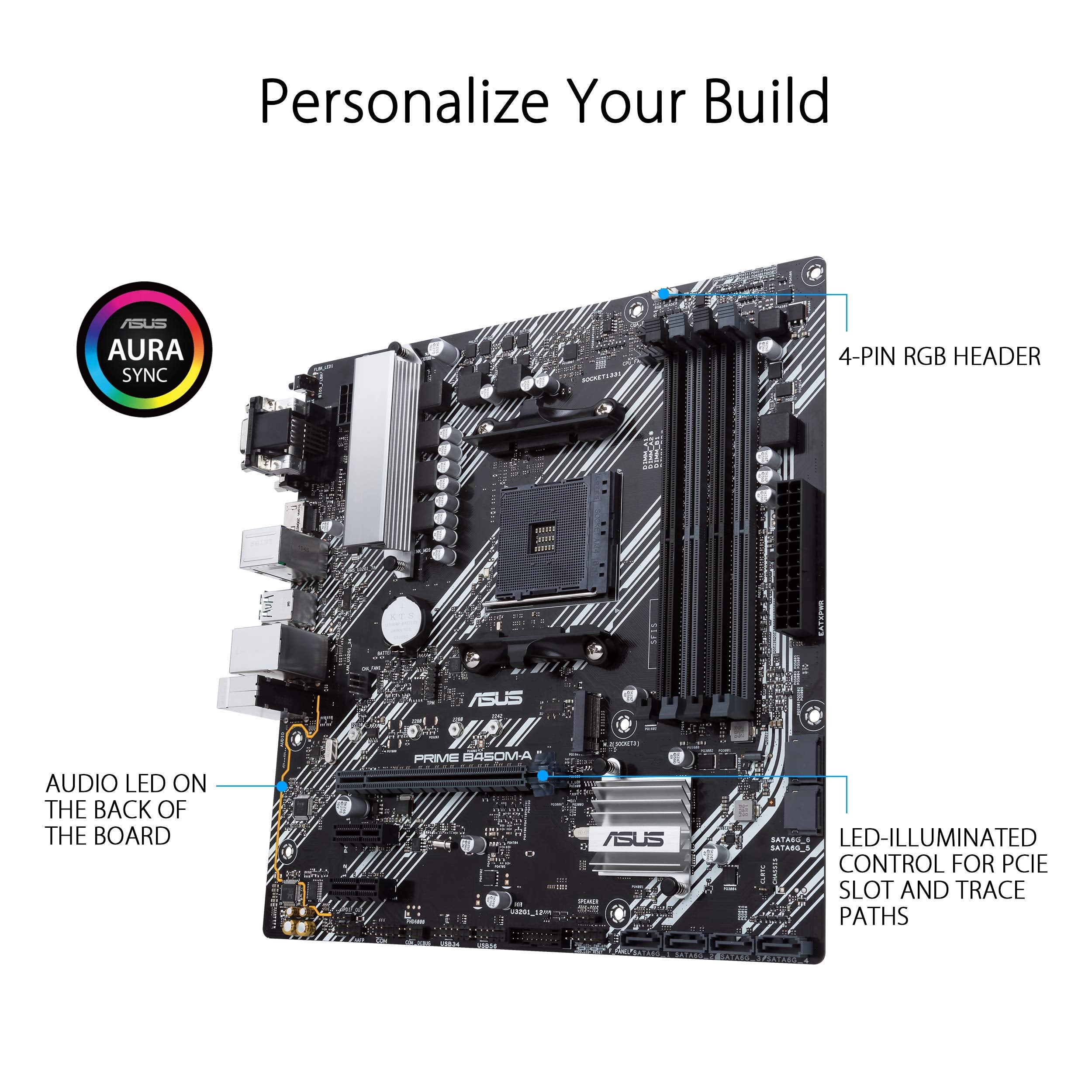 ASUS Prime B550M-A WiFi II Motherboard with PCIe 4.0