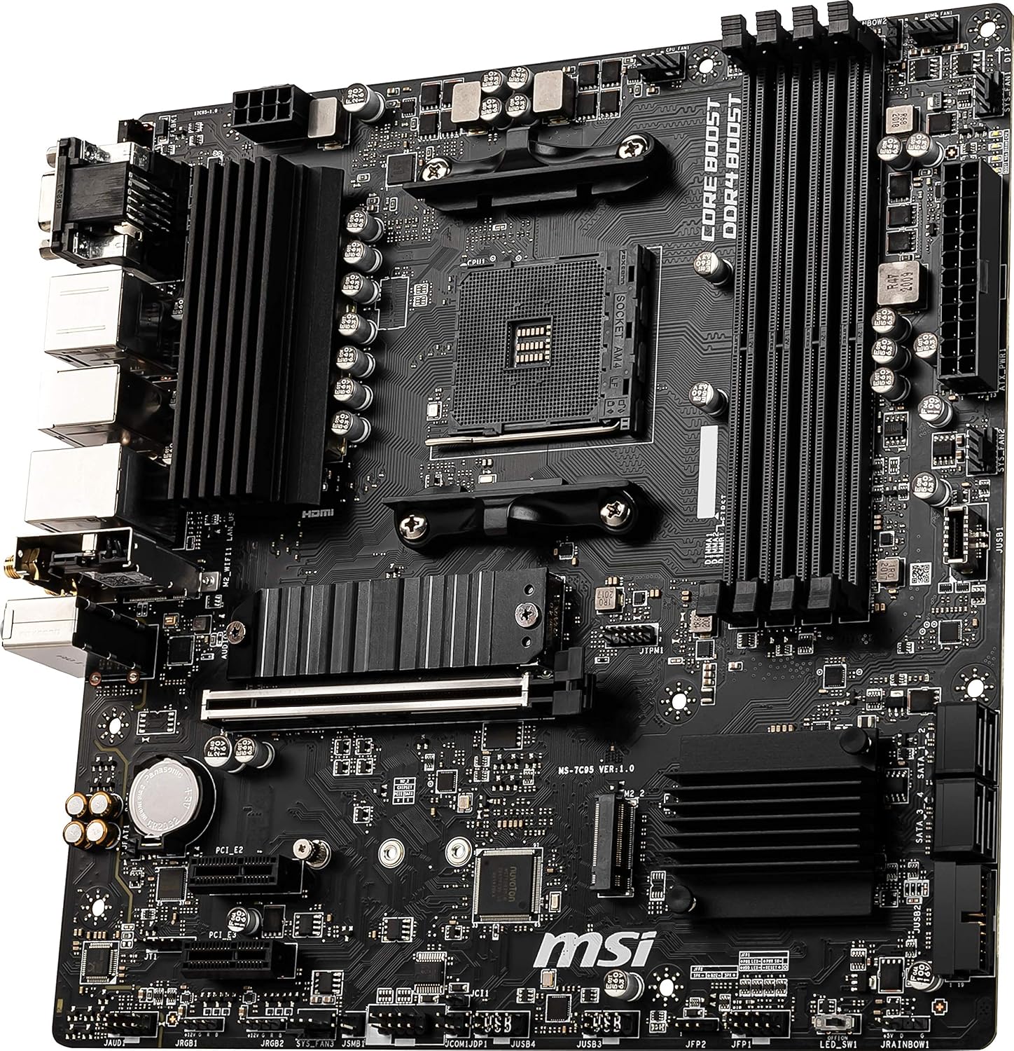 MSI B550M PRO-VDH WiFi Motherboard for AMD Ryzen Performance