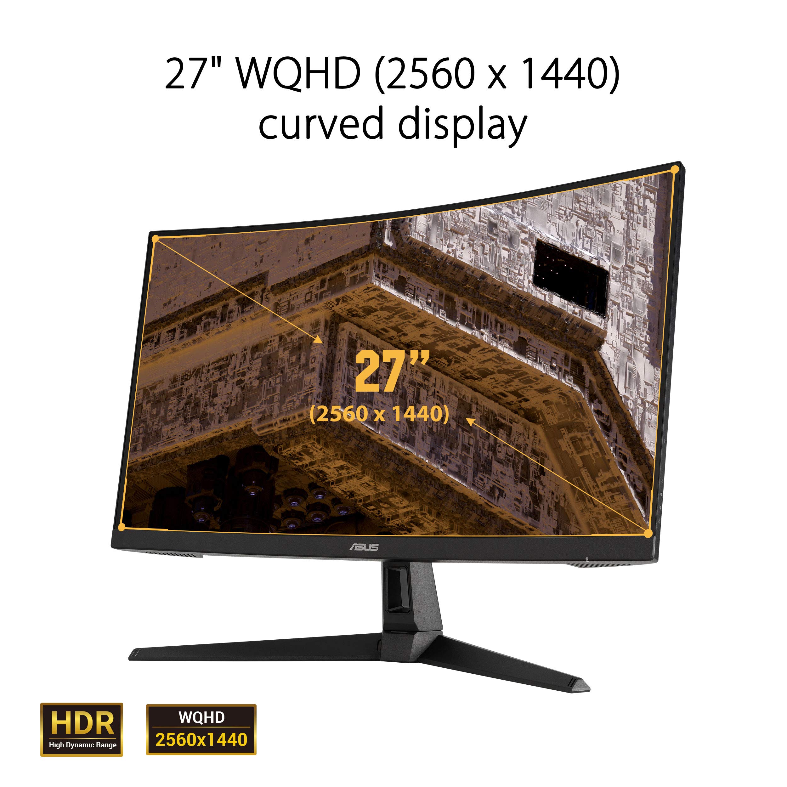 ASUS TUF Gaming 32 Inch Curved Monitor for Smooth Gameplay