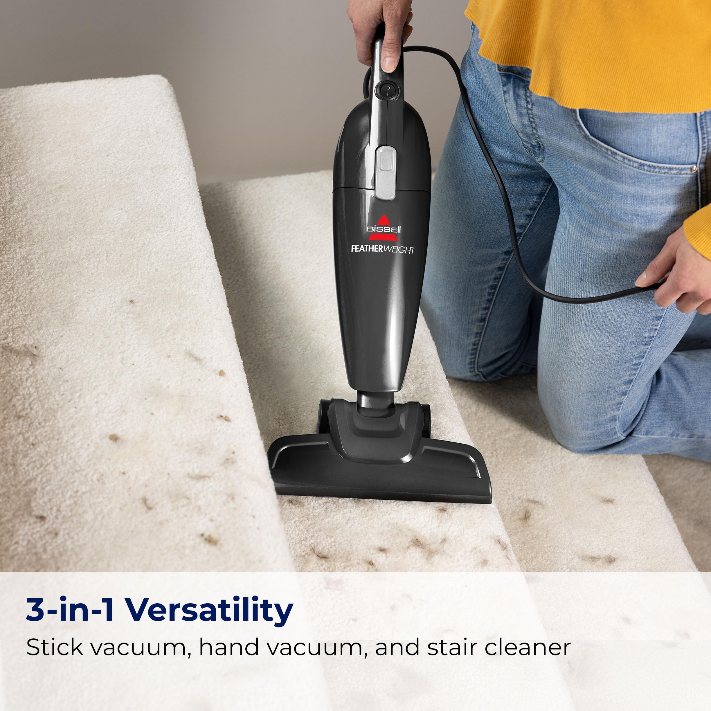 Bissell Featherweight Lightweight Stick Vacuum for Easy Cleaning