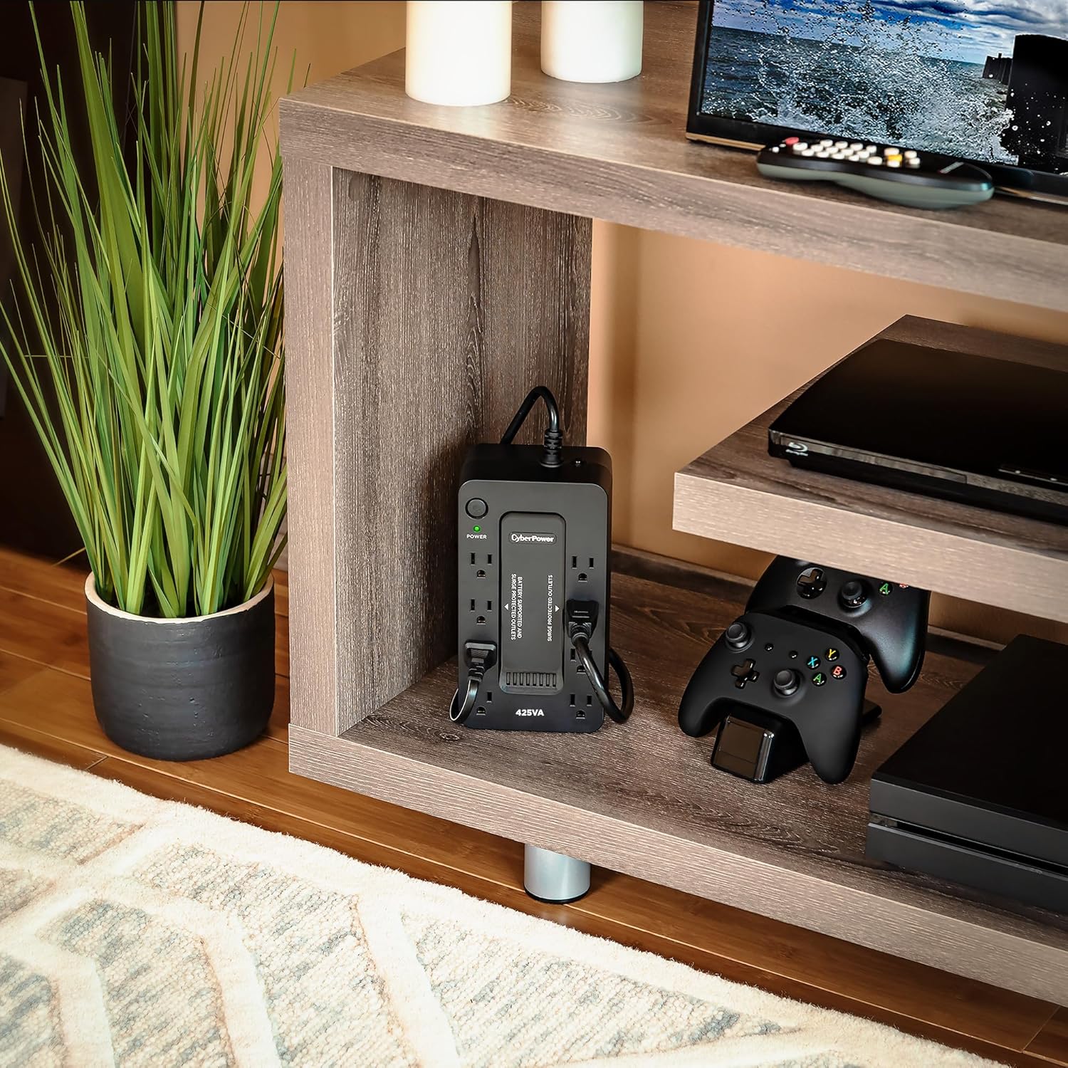 CyberPower ST425 Standby UPS System With Battery Backup