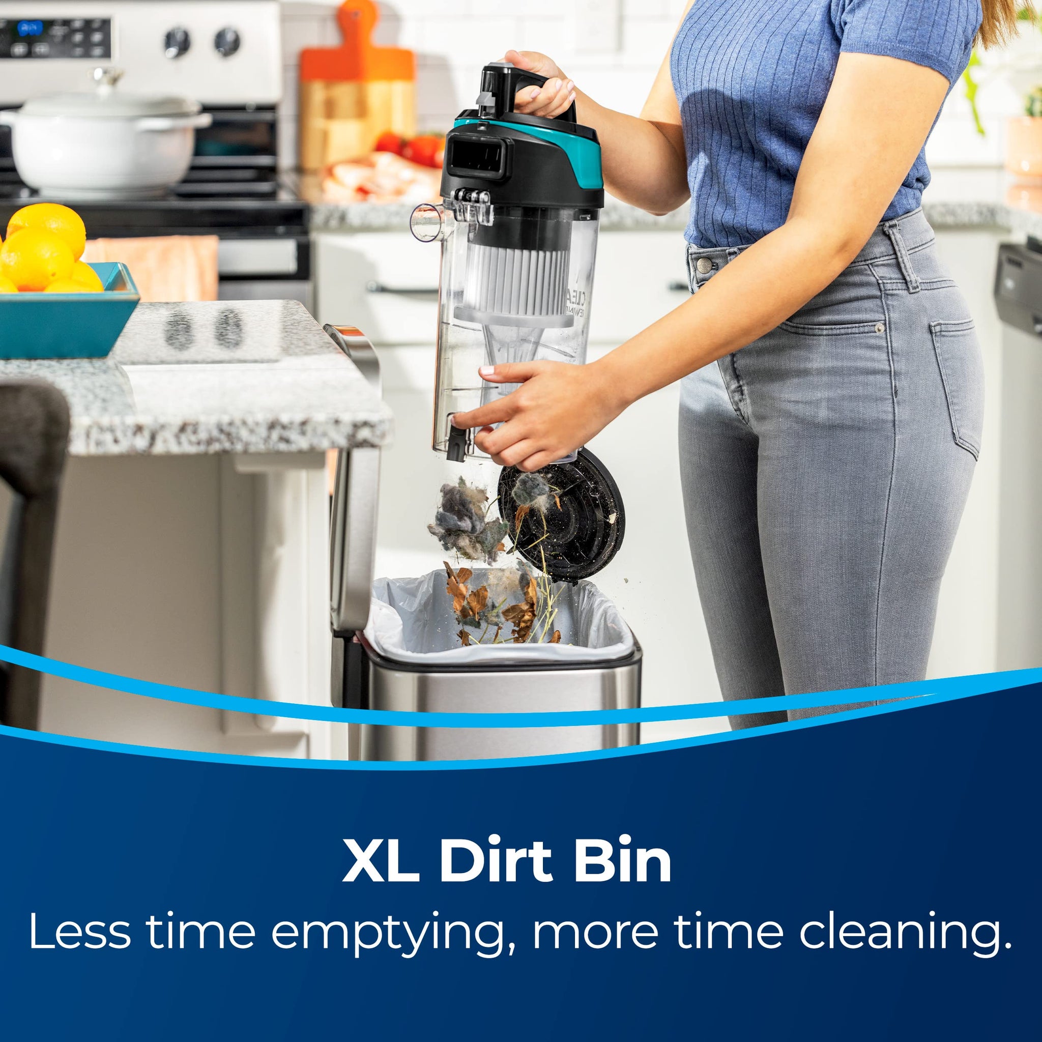 Bissell CleanView Rewind Vacuum with OnePass Technology