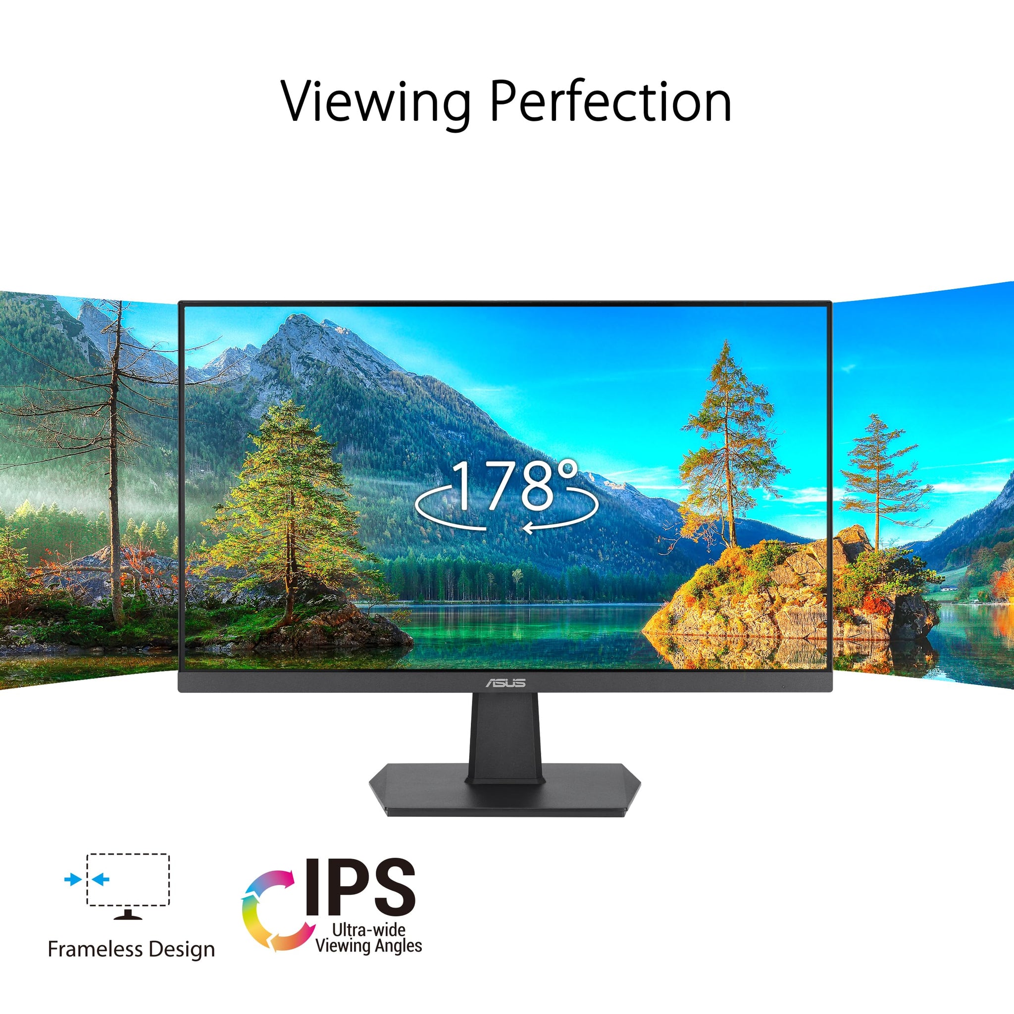 ASUS 23.8 Inch Full HD Monitor with Eye Care Technology