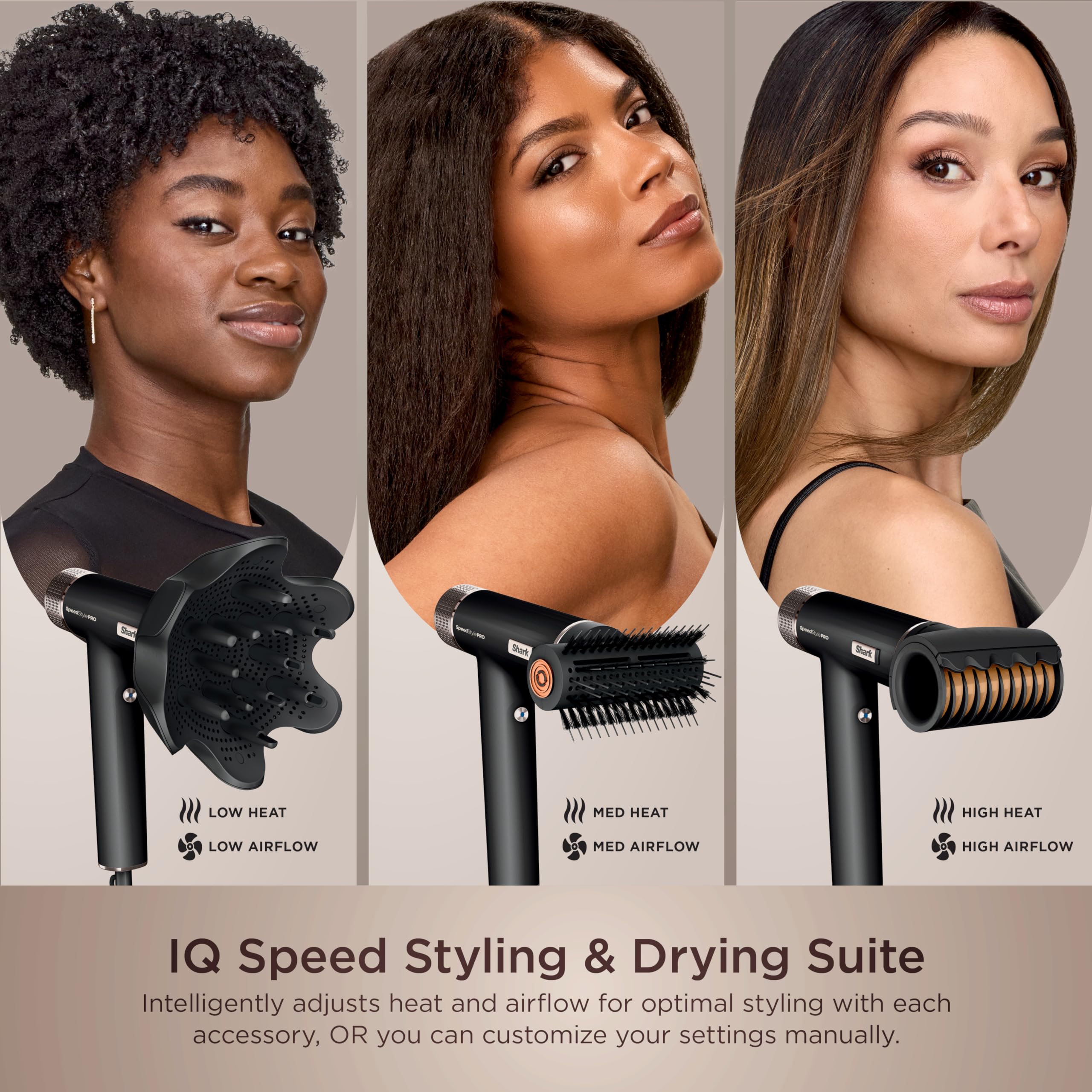 Shark SpeedStyle Hair Dryer with No Heat Damage
