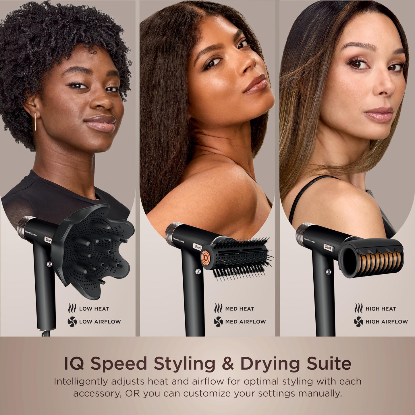 Shark SpeedStyle Hair Dryer with No Heat Damage