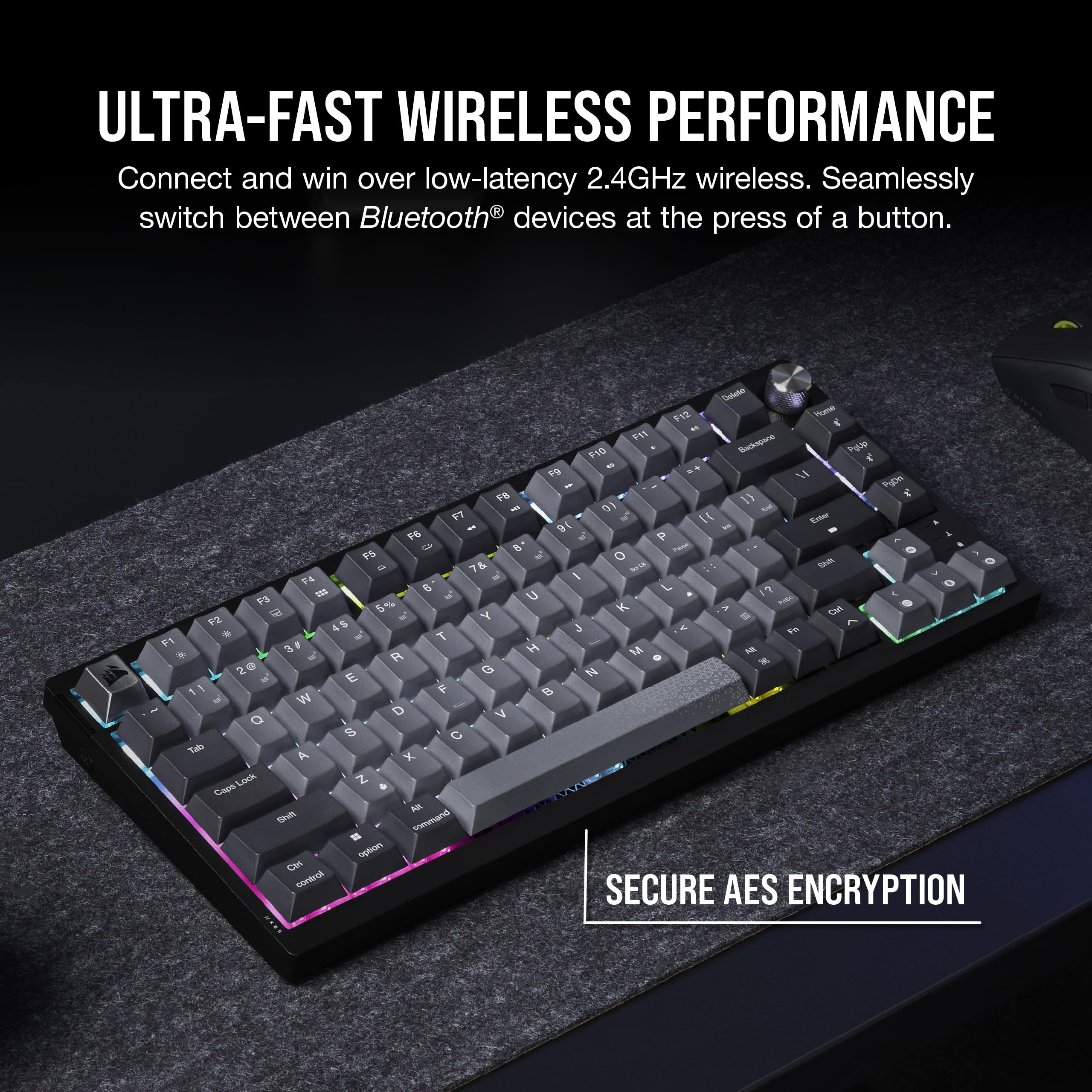 Corsair K65 Plus Wireless RGB Mechanical Gaming Keyboard
