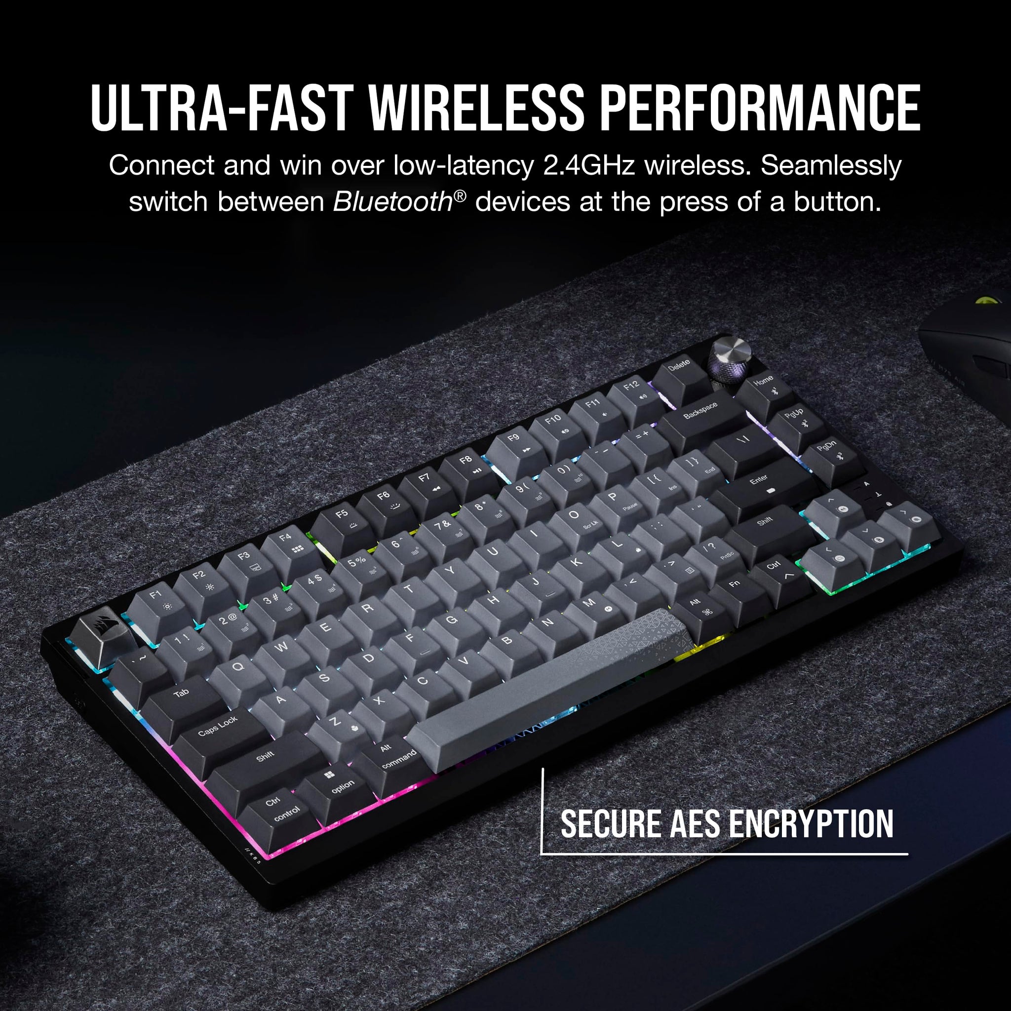 Corsair K65 Plus Wireless RGB Mechanical Gaming Keyboard