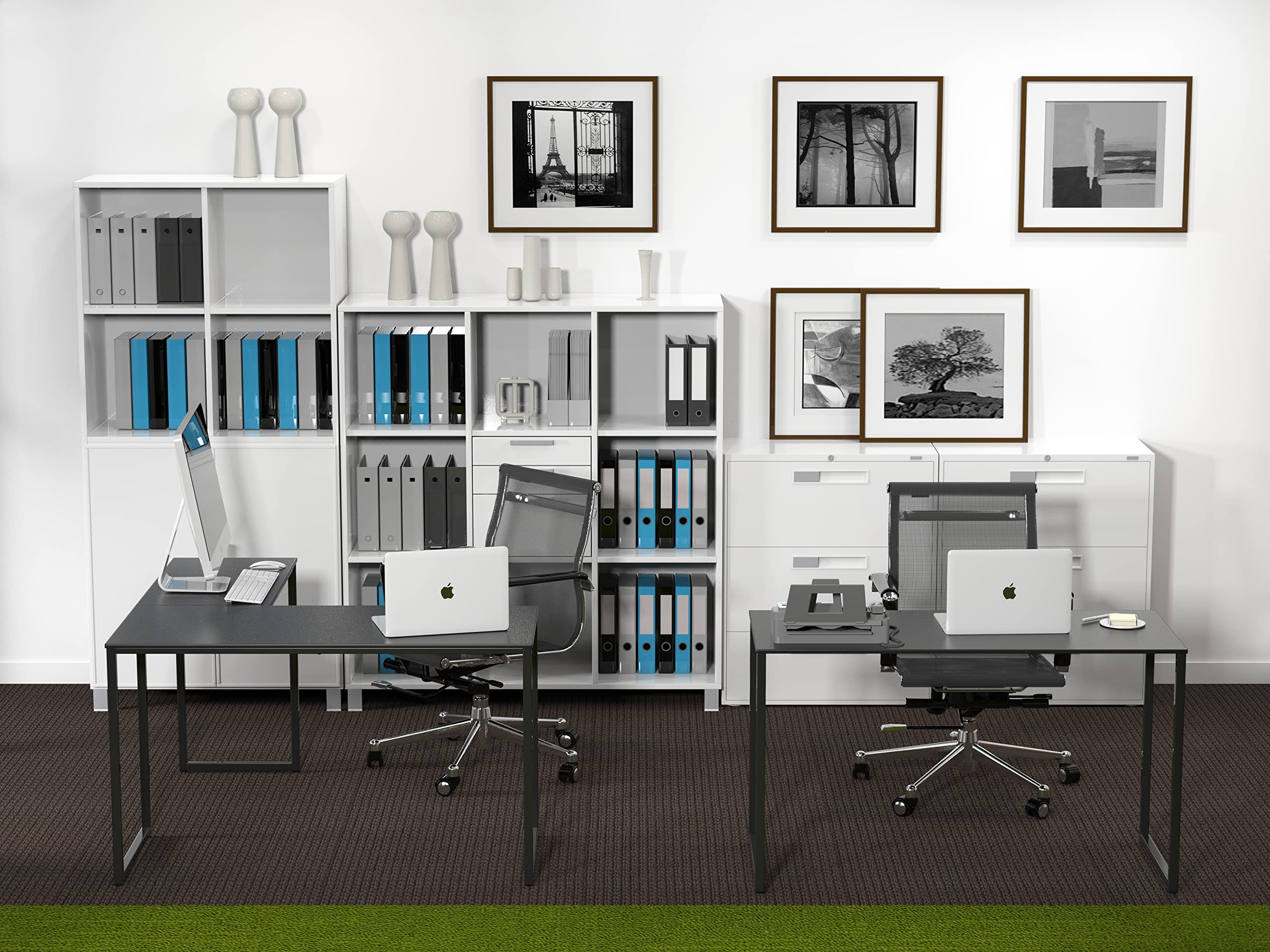 L Shape Home Office Desk for Maximal Workspace