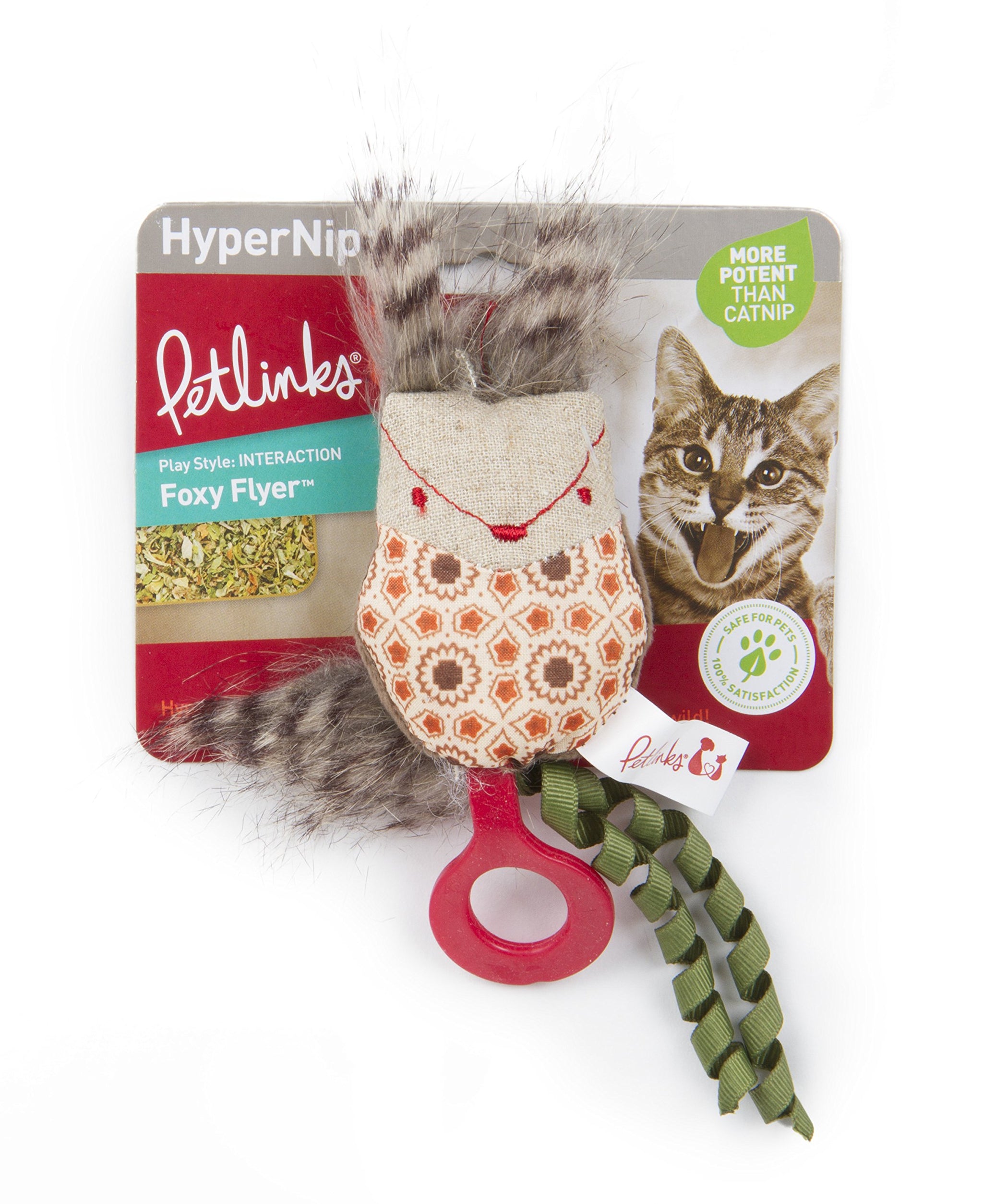 Interactive Cat Toy with Light and HappyNip Blend