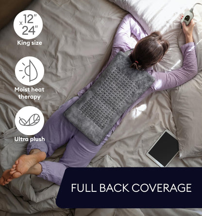 Geniani Large Electric Heating Pad for Pain Relief