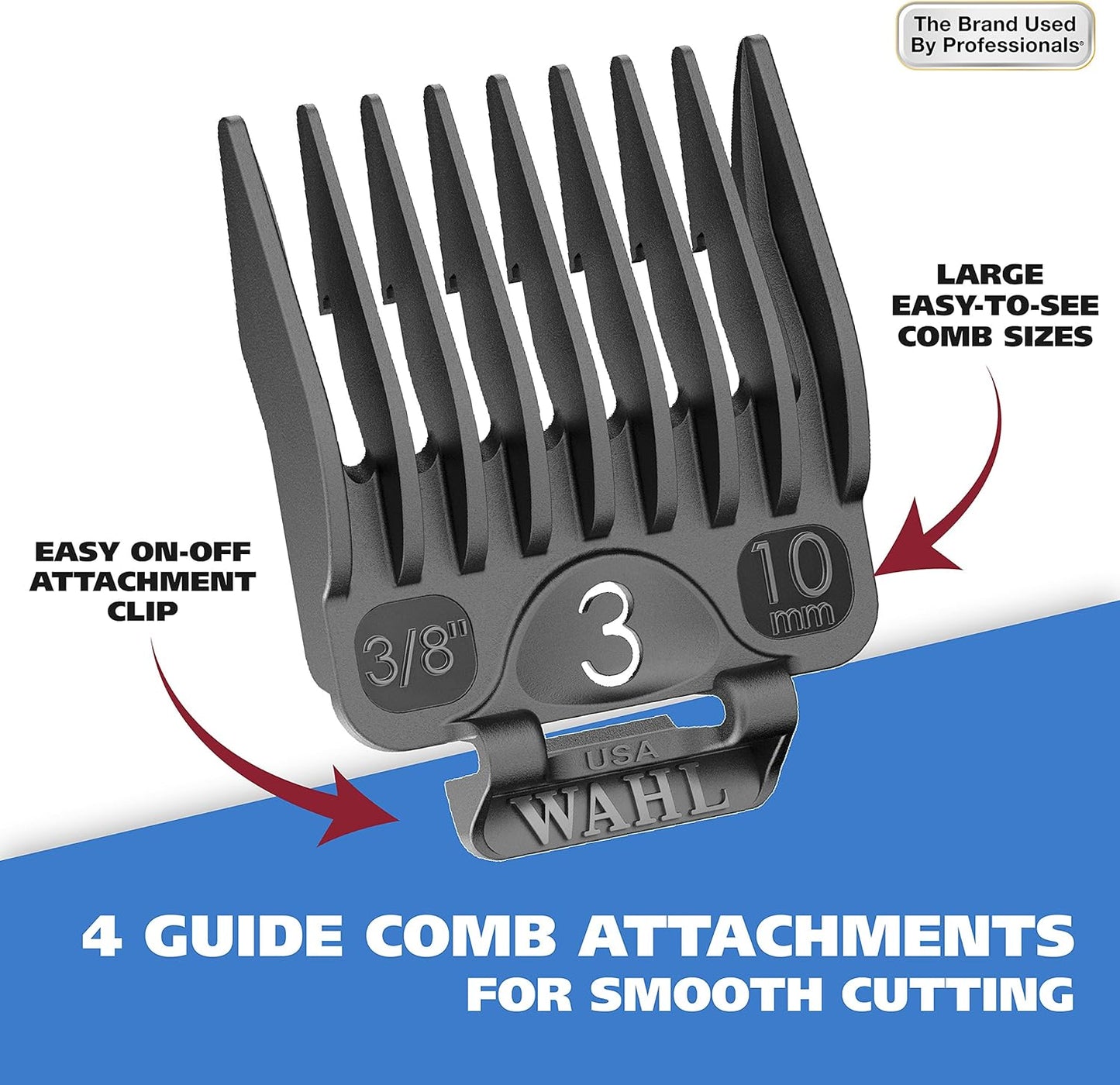 Wahl Deluxe Pro Cordless Dog Clipper Kit With Long Run Time