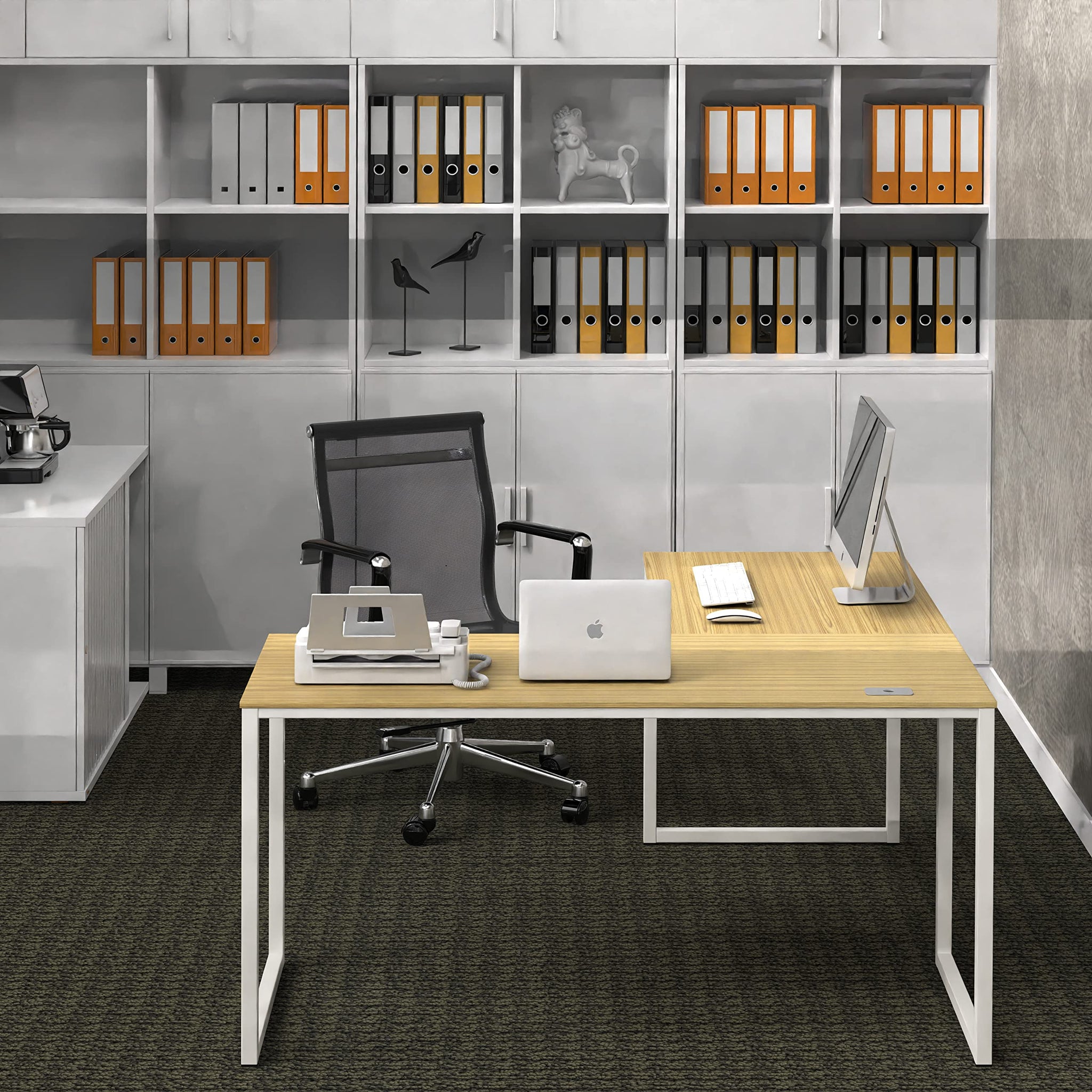 L Shape Home Office Desk for Maximal Workspace