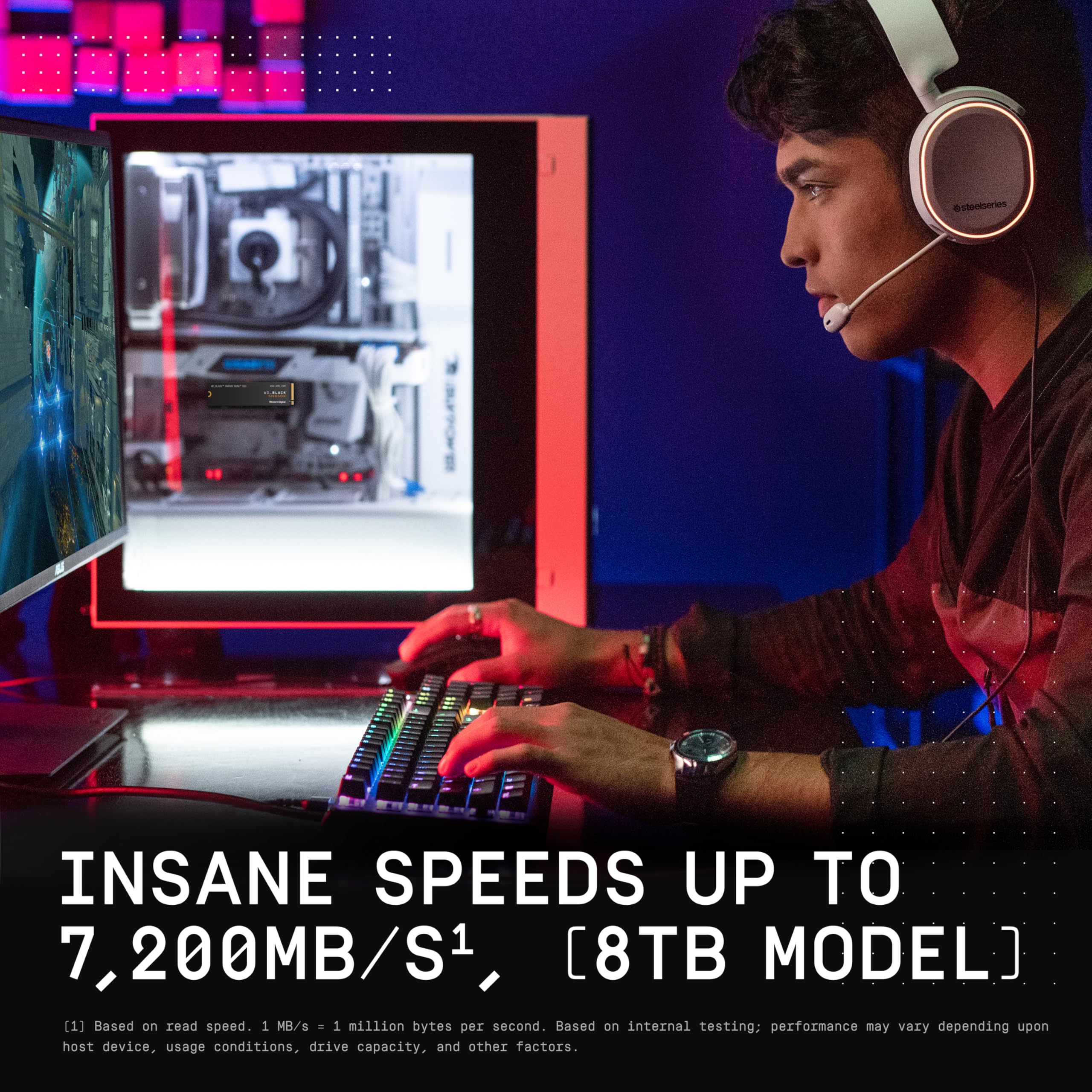 WD Black 2TB SN850X NVMe Gaming SSD for Lightning Fast Speeds