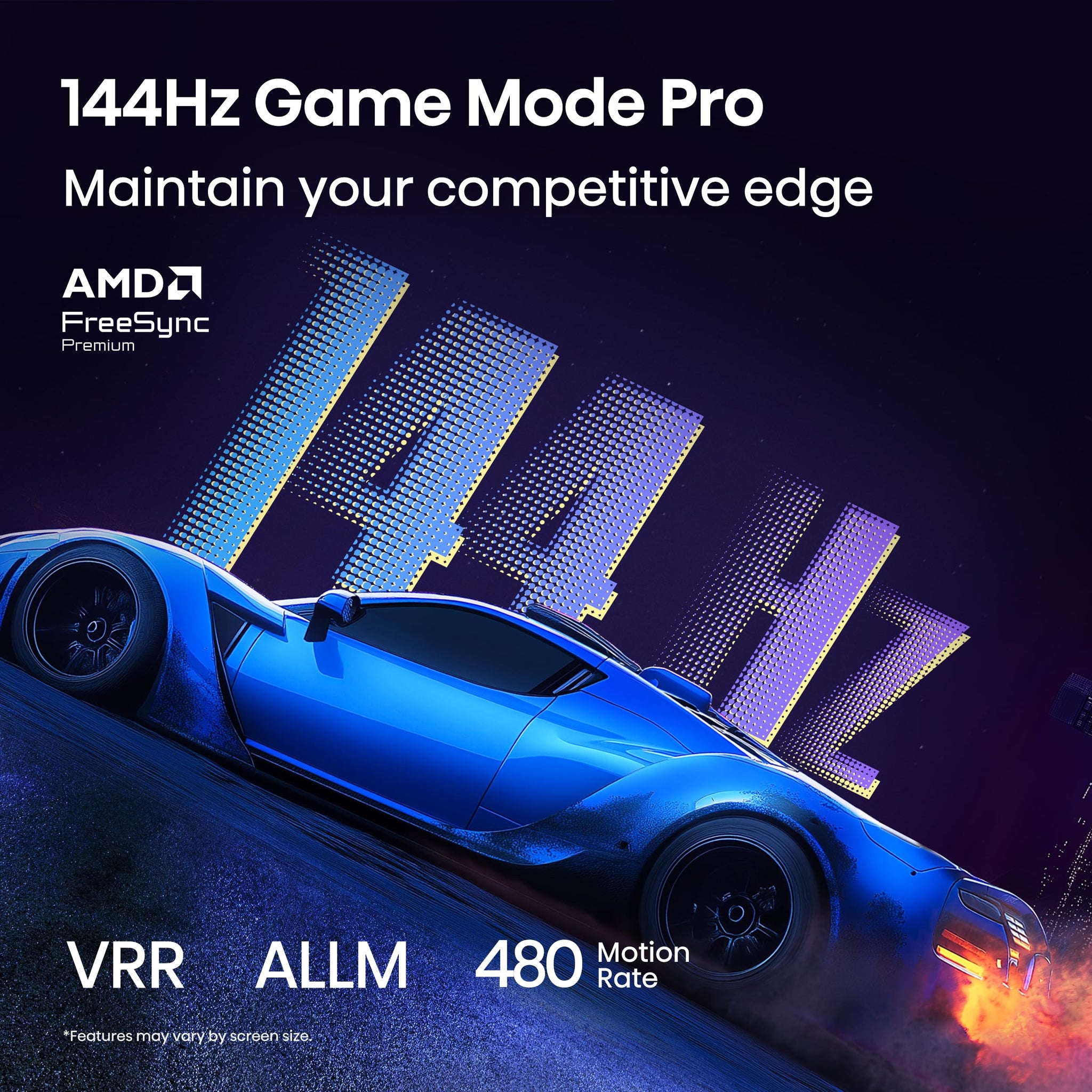 Hisense 50 Inch QLED Mini LED Smart TV with Dolby Vision