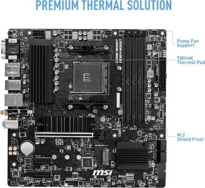 MSI B550M PRO-VDH WiFi Motherboard for AMD Ryzen Performance
