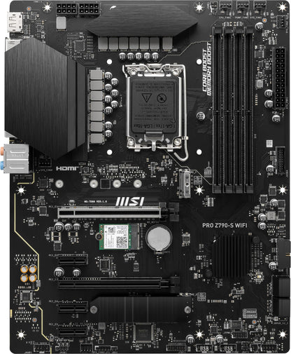 MSI PRO Z790-S WiFi Motherboard for High-Speed Gaming