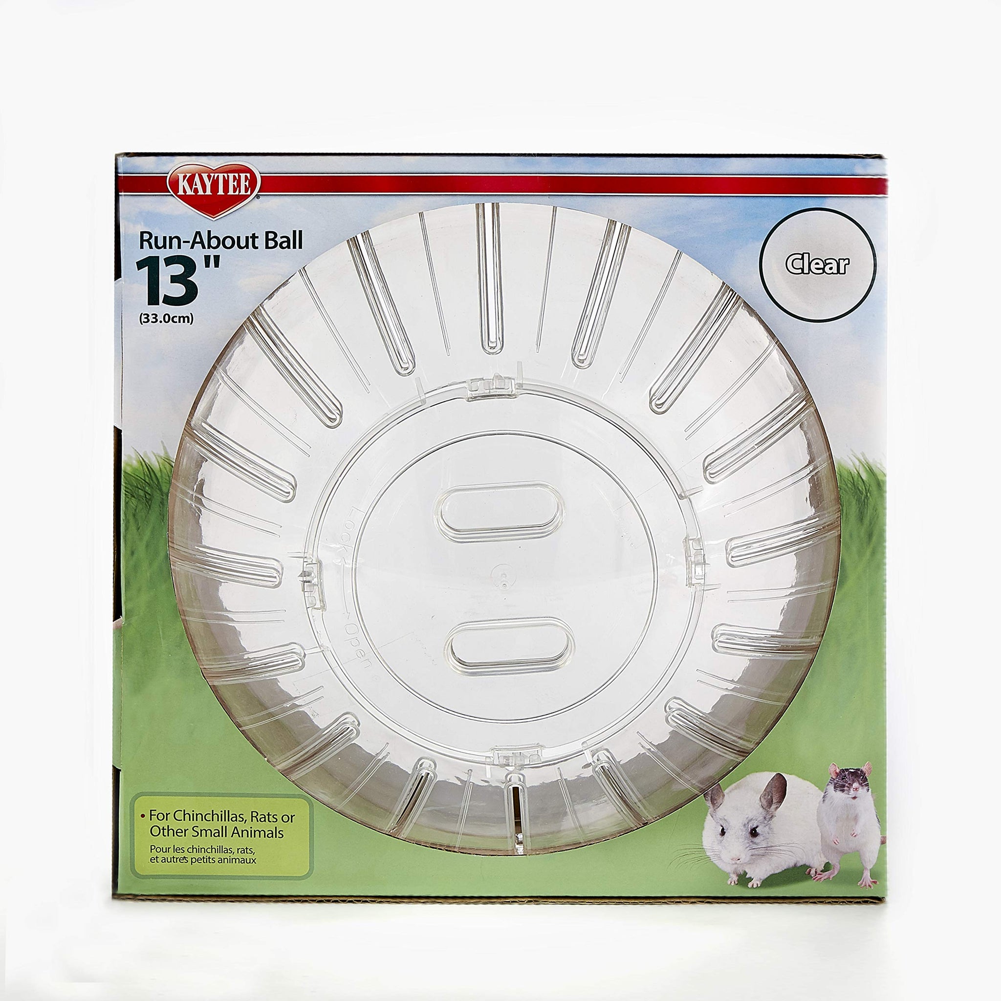 Kaytee 5 Inch Clear Exercise Ball for Dwarf Hamsters