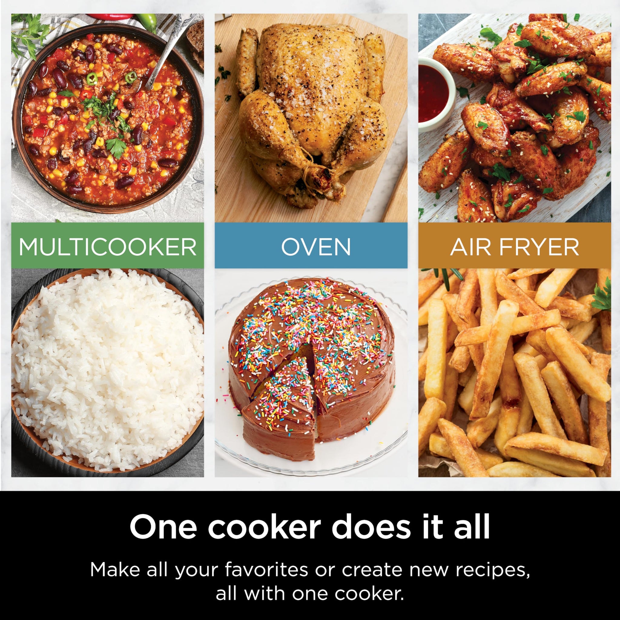 Ninja Combi Multicooker Oven Air Fryer Complete Meals Fast