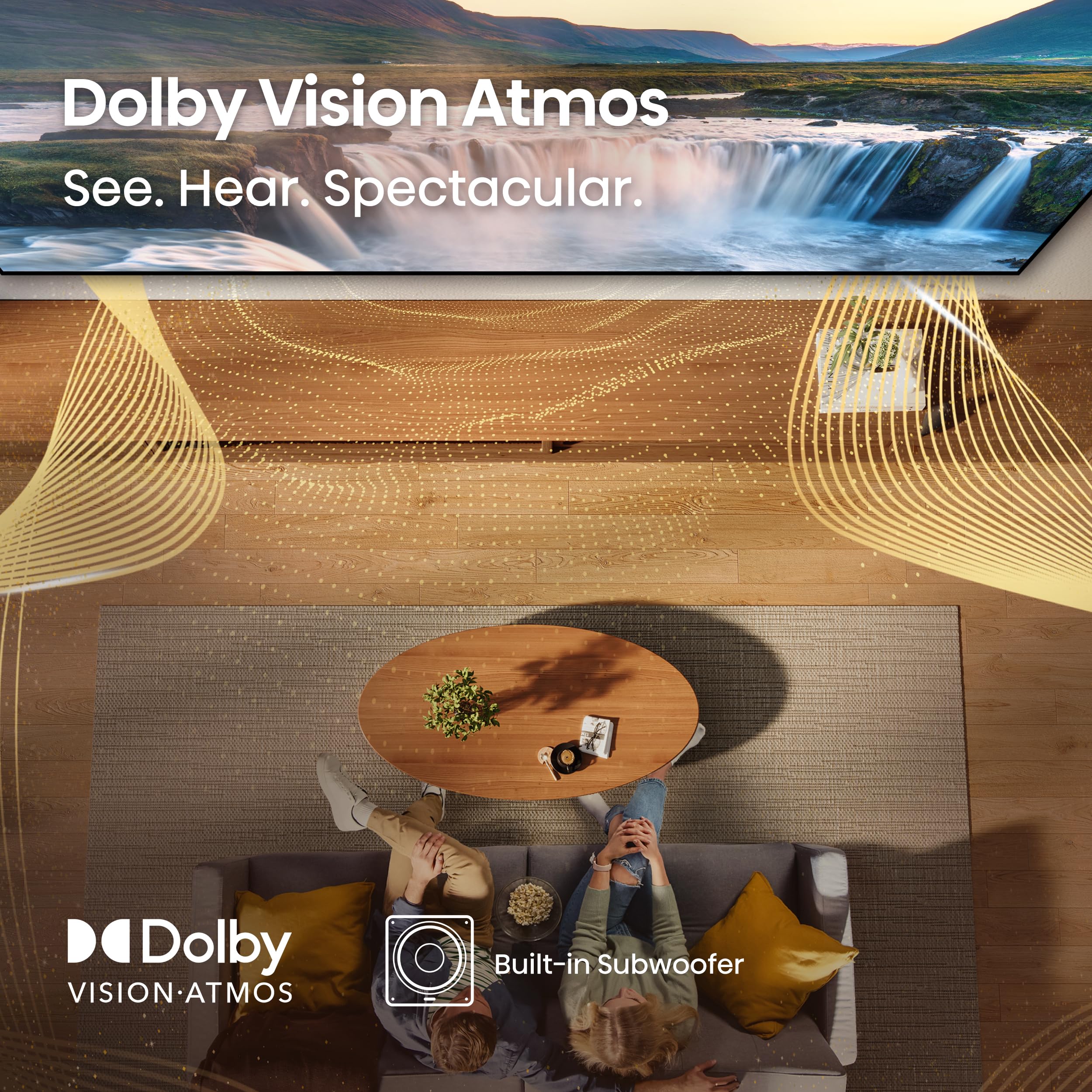 Hisense 55 Inch QLED 4K Smart TV with Dolby Vision