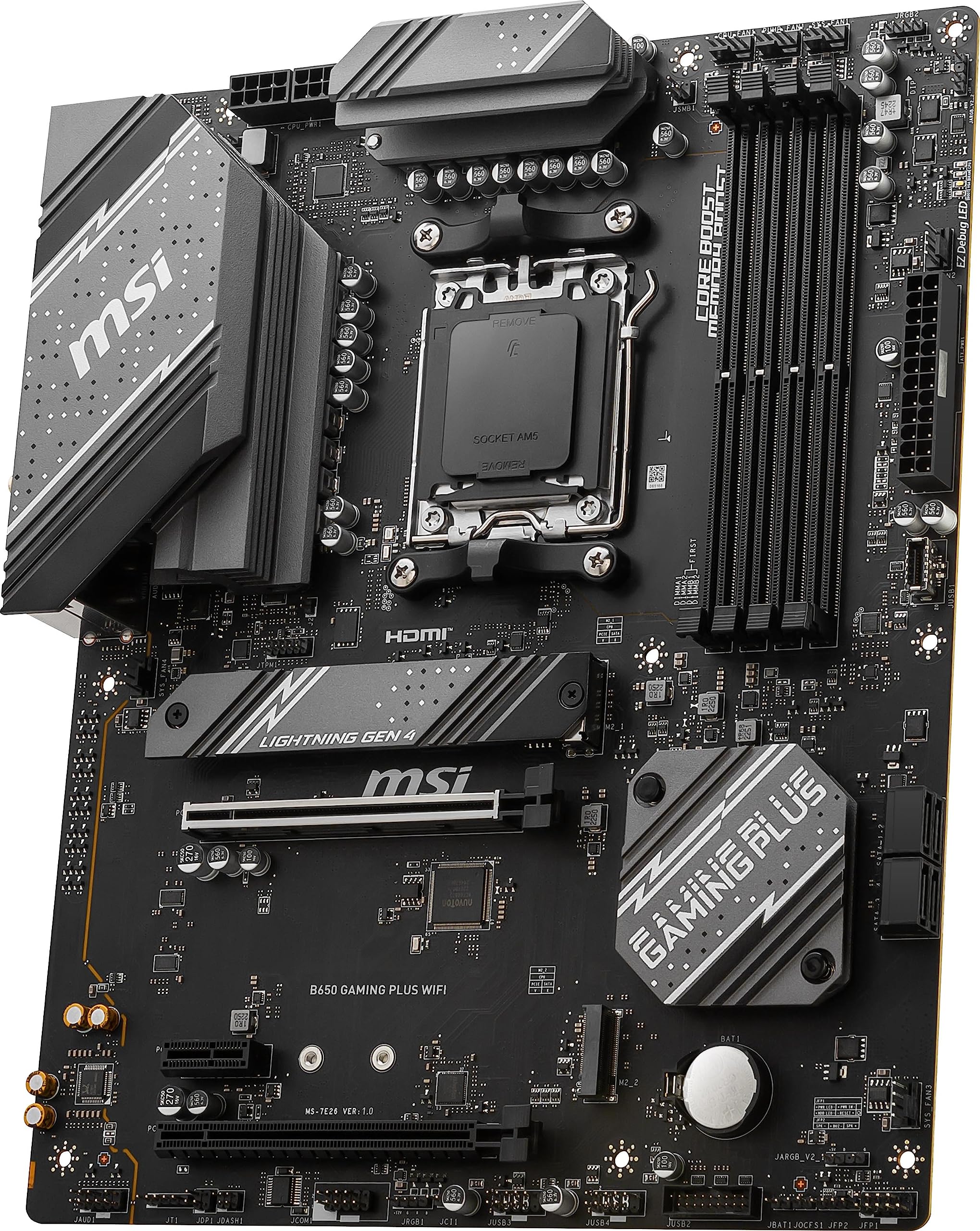 MSI MAG B650 Tomahawk WiFi Gaming Motherboard for High Performance