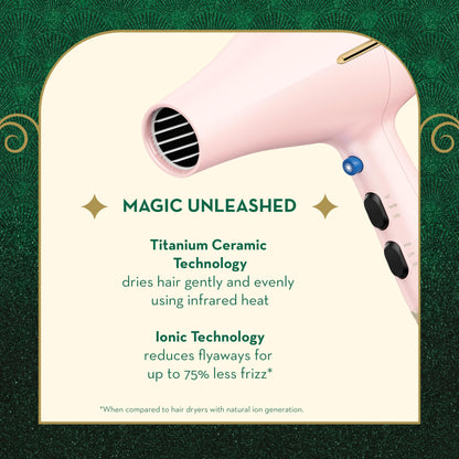 InfinitiPRO Hair Dryer With Diffuser For Faster Drying