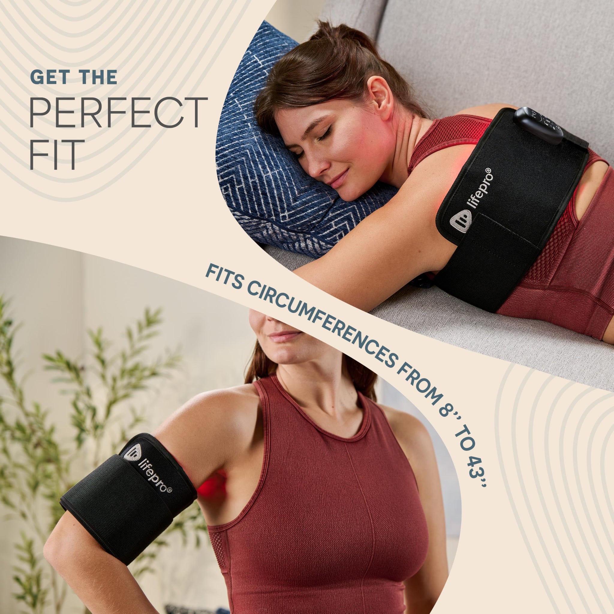 Lifepro Red Light Therapy Belt for Muscle Relaxation