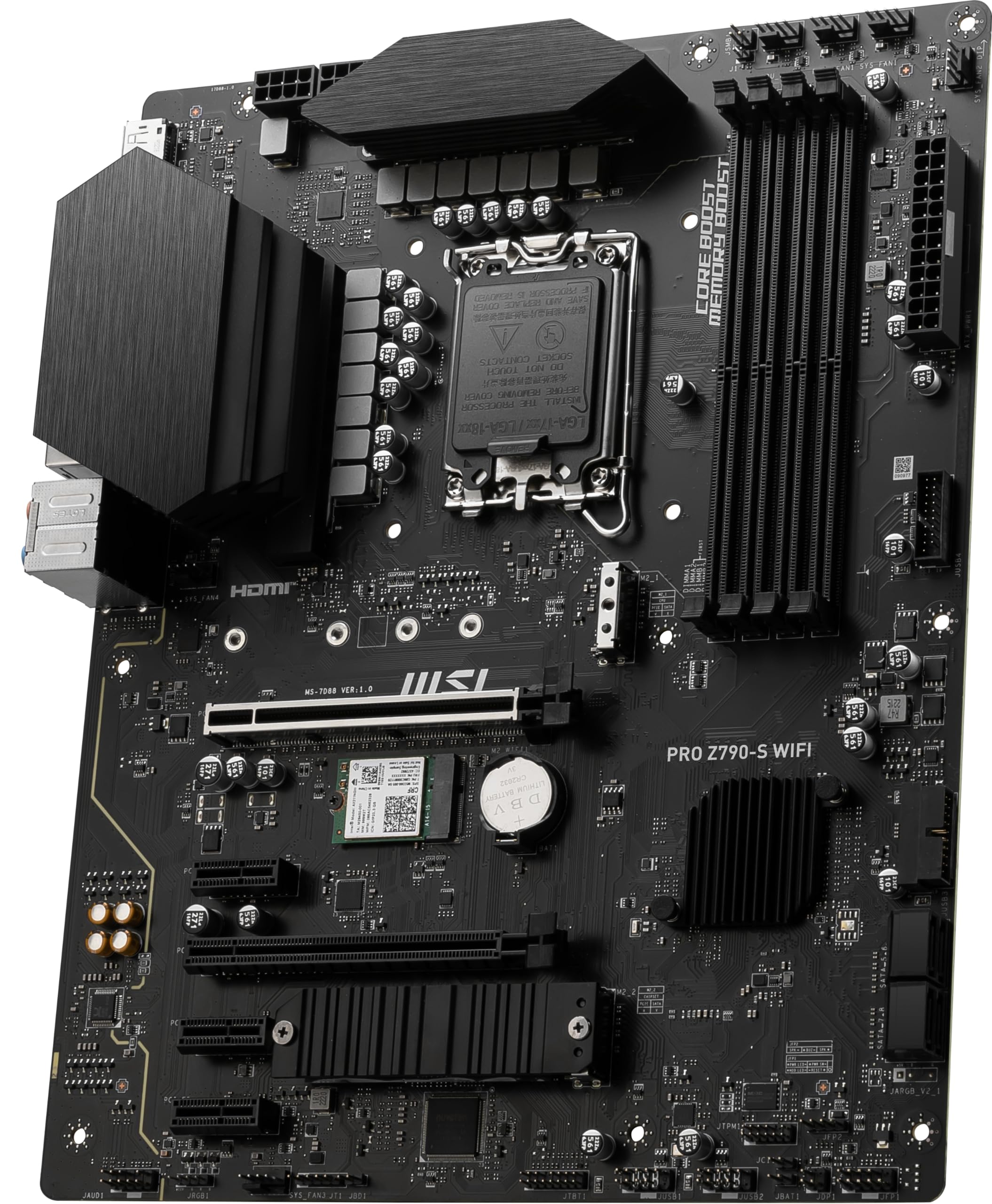 MSI PRO Z790-S WiFi Motherboard for High-Speed Gaming