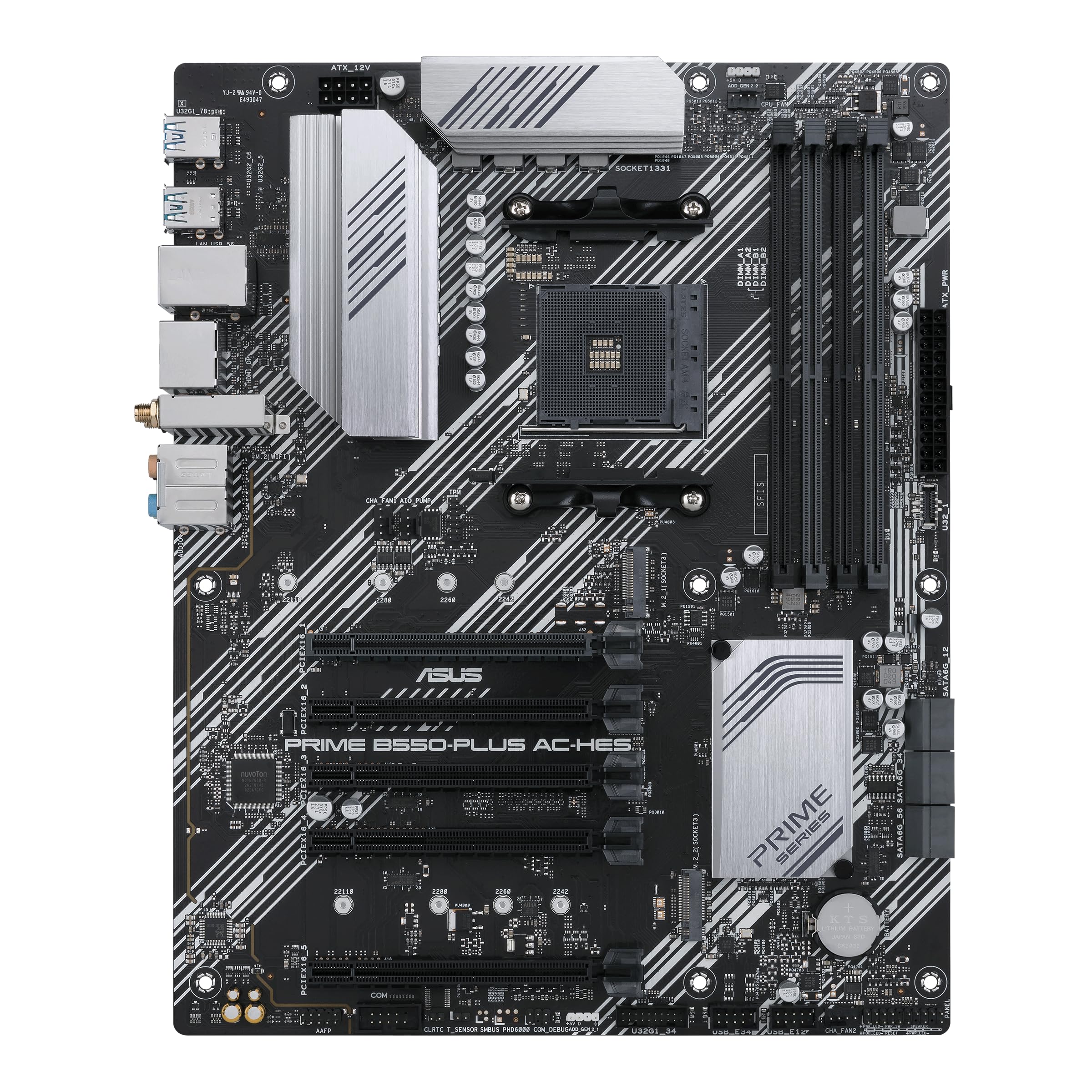 ASUS Prime B550M-A WiFi II Motherboard with PCIe 4.0