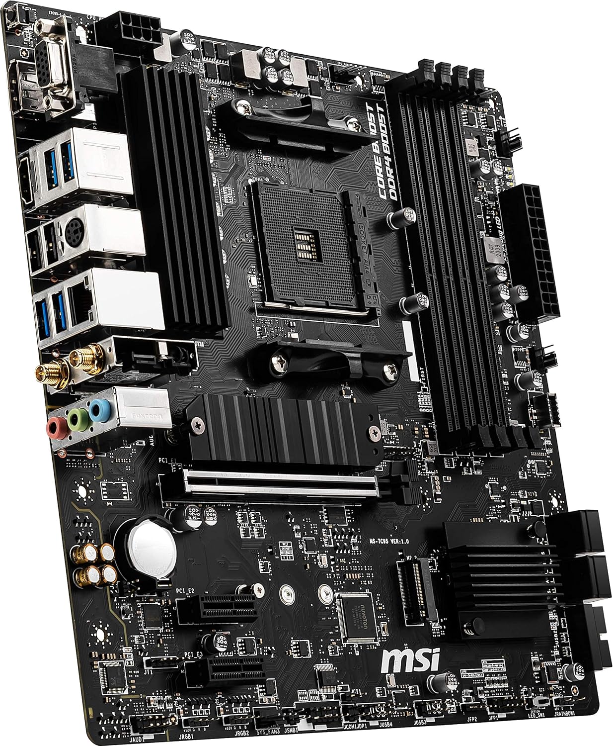 MSI B550M PRO-VDH WiFi Motherboard for AMD Ryzen Performance