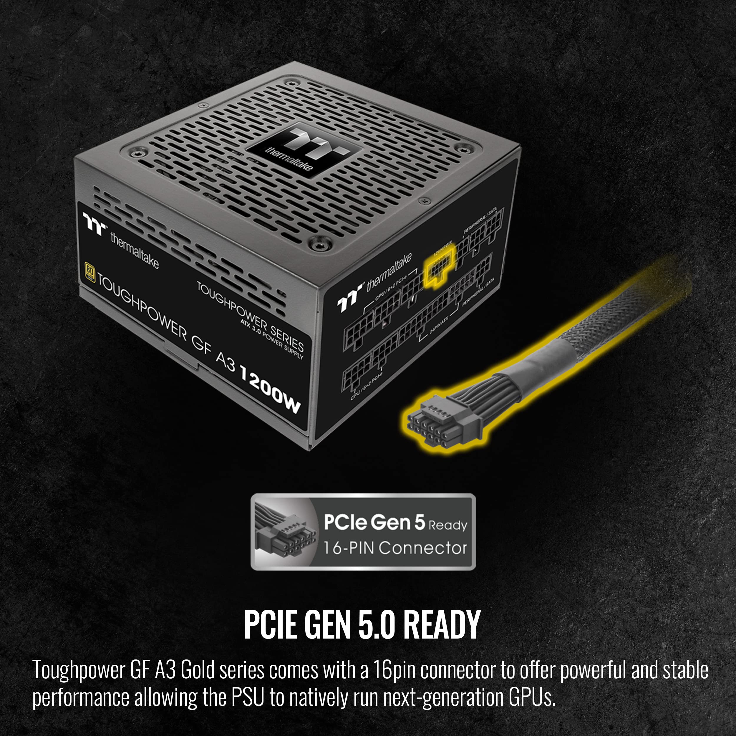 Thermaltake Toughpower GF A3 1050W Power Supply with 10 Year Warranty