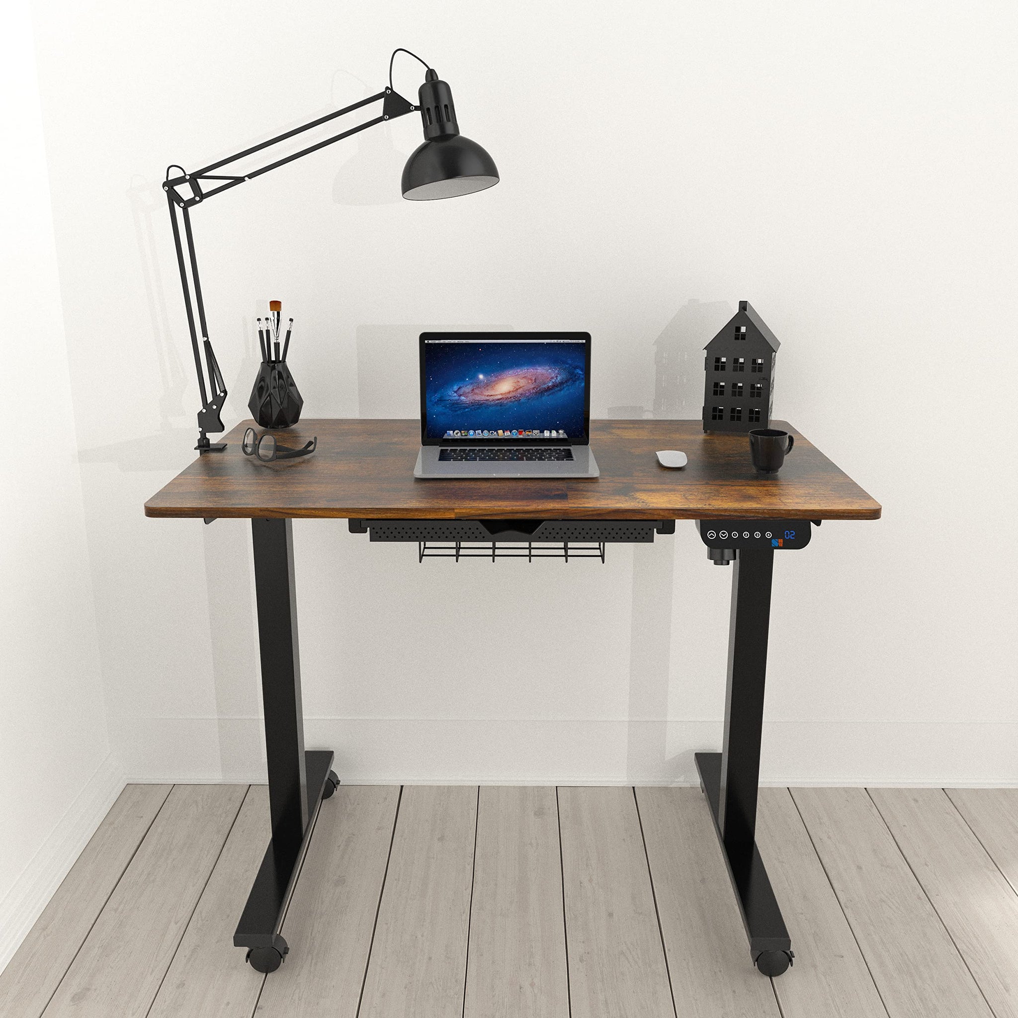 40 Inch Electric Height Adjustable Sit to Stand Desk