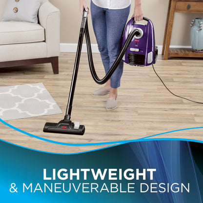 Bissell Zing Bagless Canister Vacuum with Powerful Suction