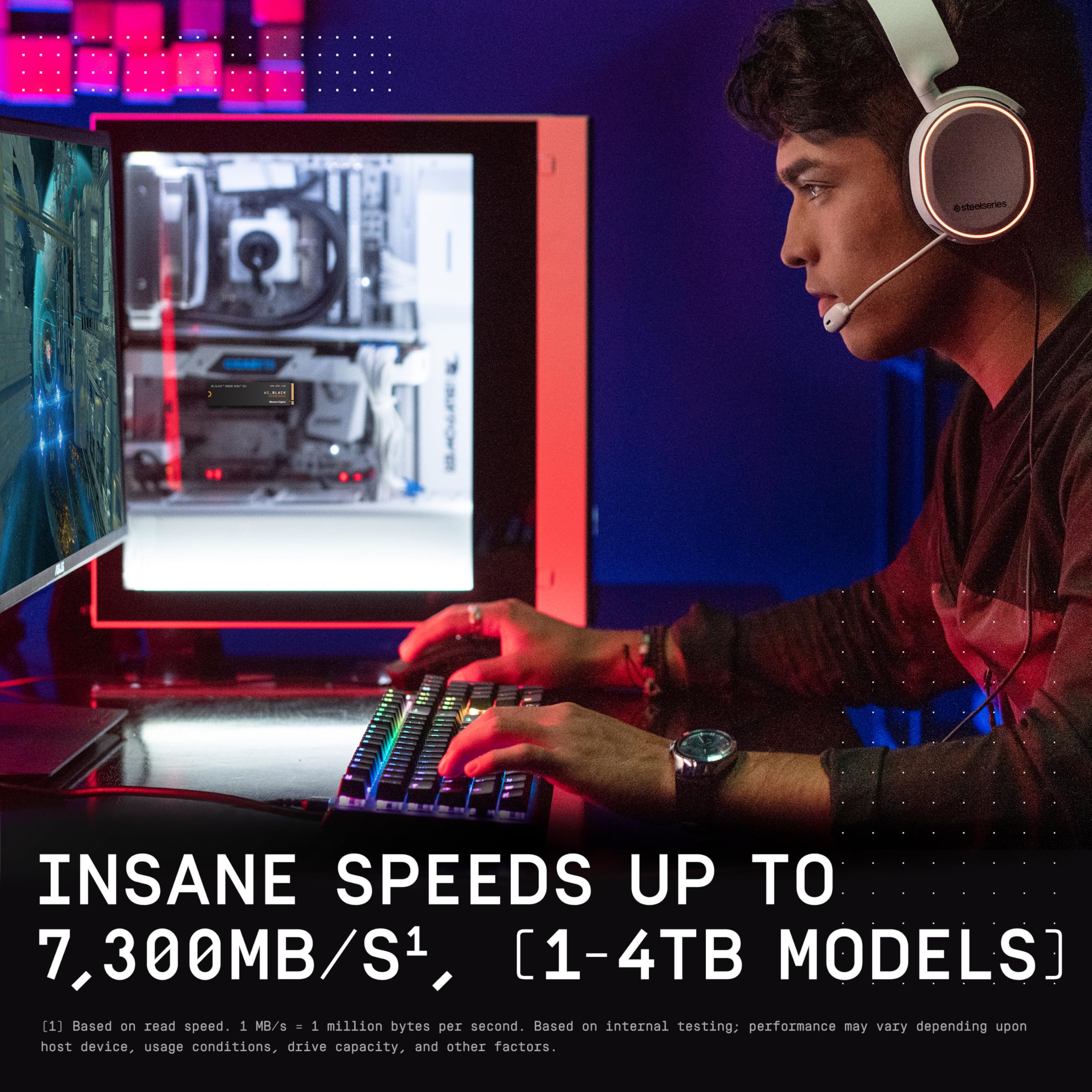 WD Black 2TB SN850X NVMe Gaming SSD for Lightning Fast Speeds