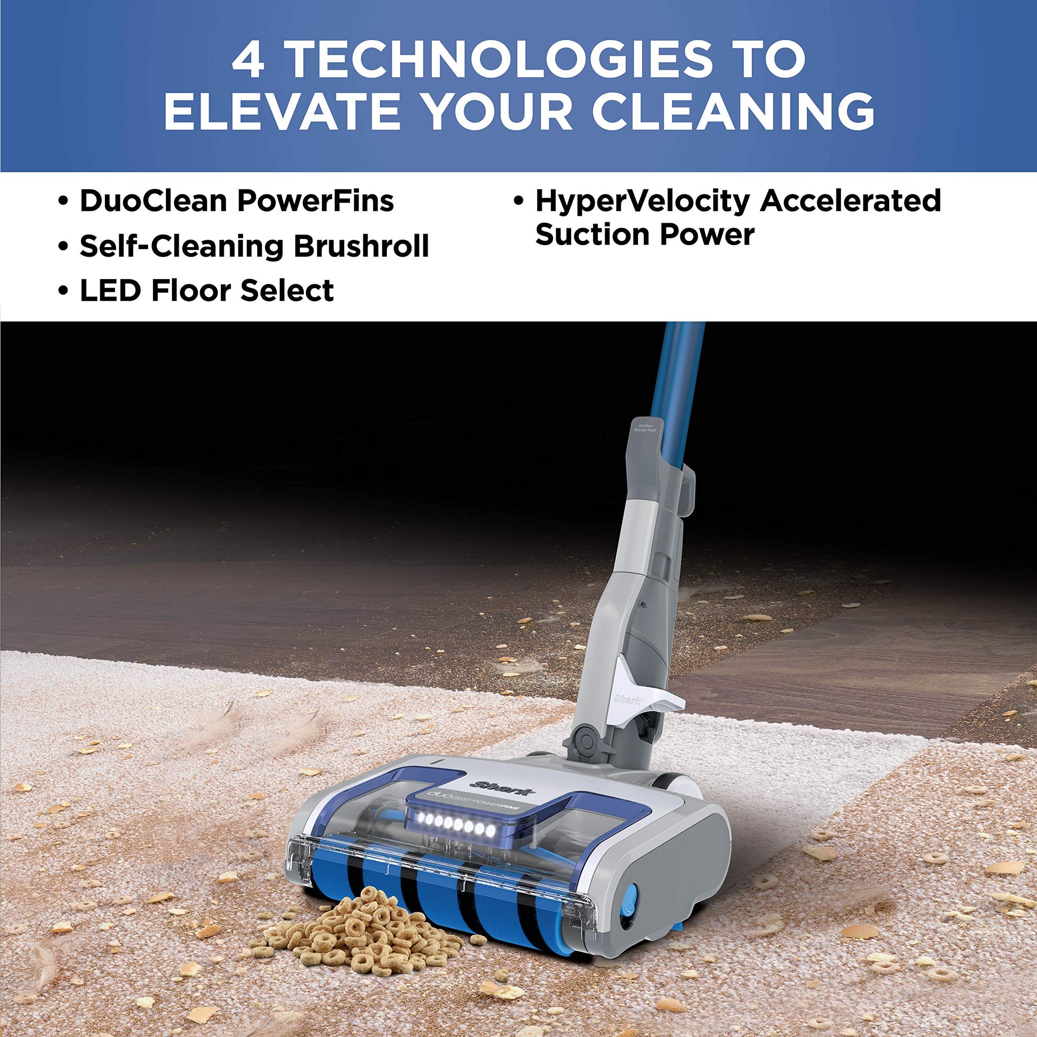 Shark HV322 Rocket Deluxe Pro Lightweight Vacuum for Pet Hair