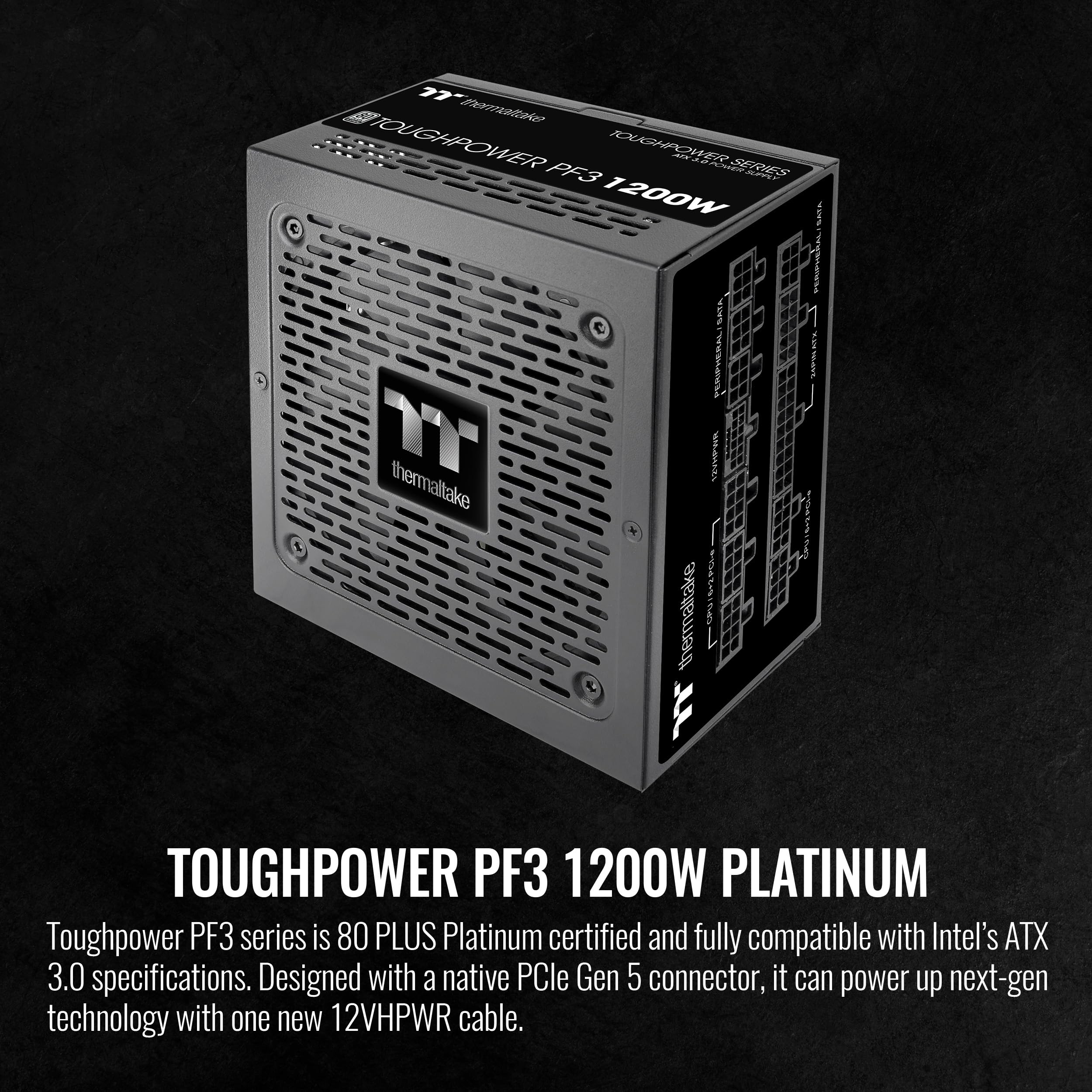 Thermaltake Toughpower GX2 600W Power Supply With Gold Efficiency