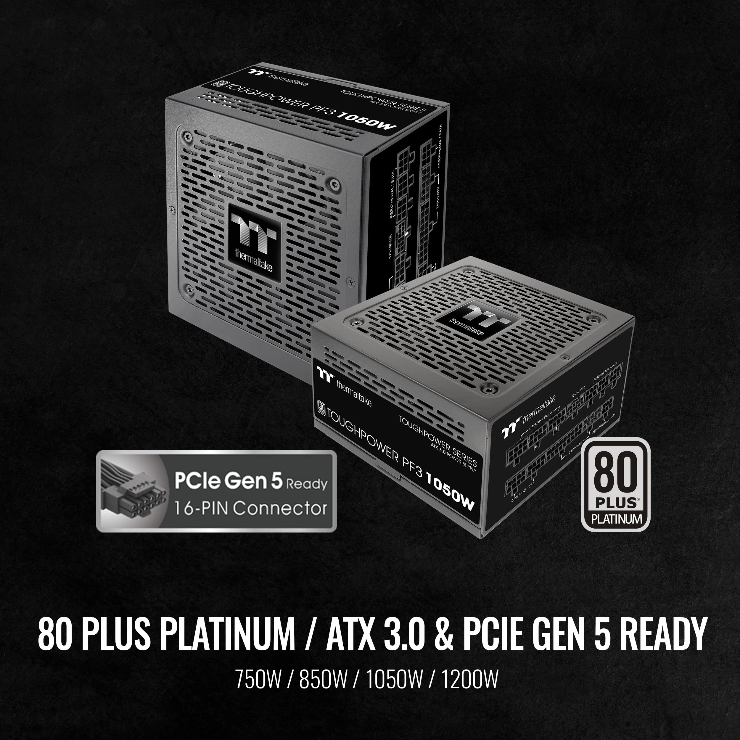 Thermaltake Toughpower GX2 600W Power Supply With Gold Efficiency
