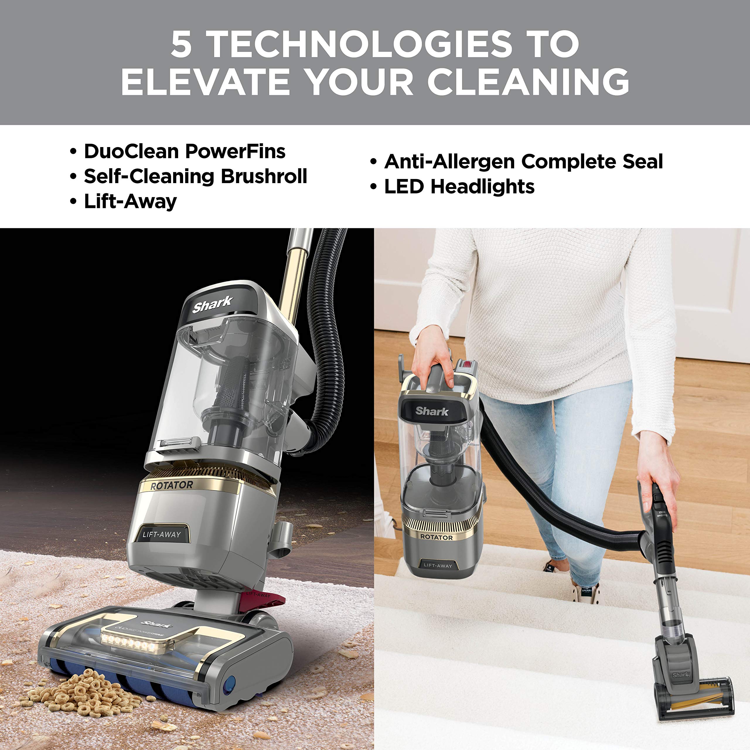 Shark Navigator Lift-Away Vacuum with Self-Cleaning Brushroll