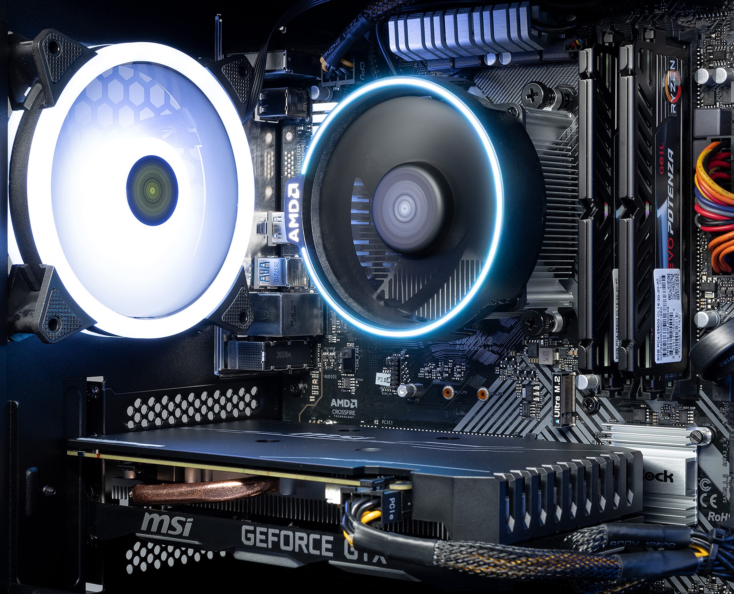 Skytech Nebula Gaming Desktop RTX 3050 Fast Performance