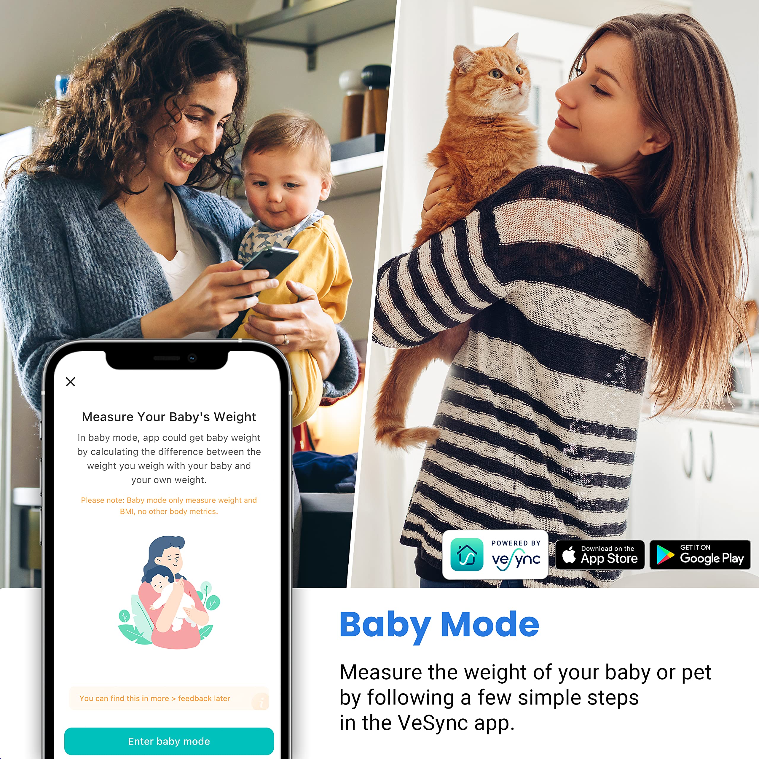 Smart Body Weight Scale with Accurate BMI Tracking
