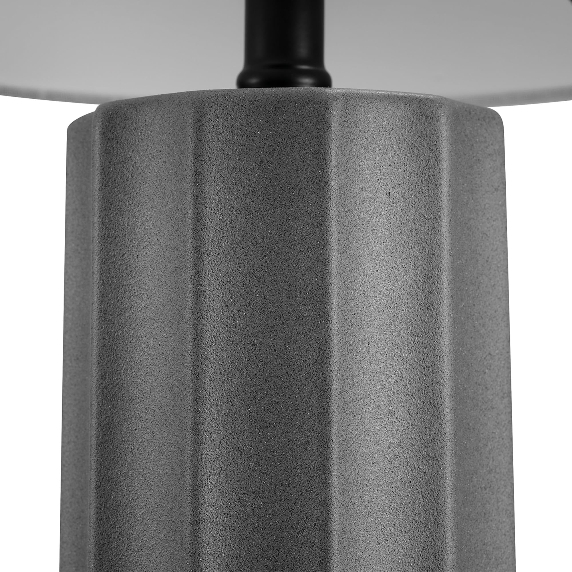 Maya 21 Inch Clear Glass Fillable Table Lamp