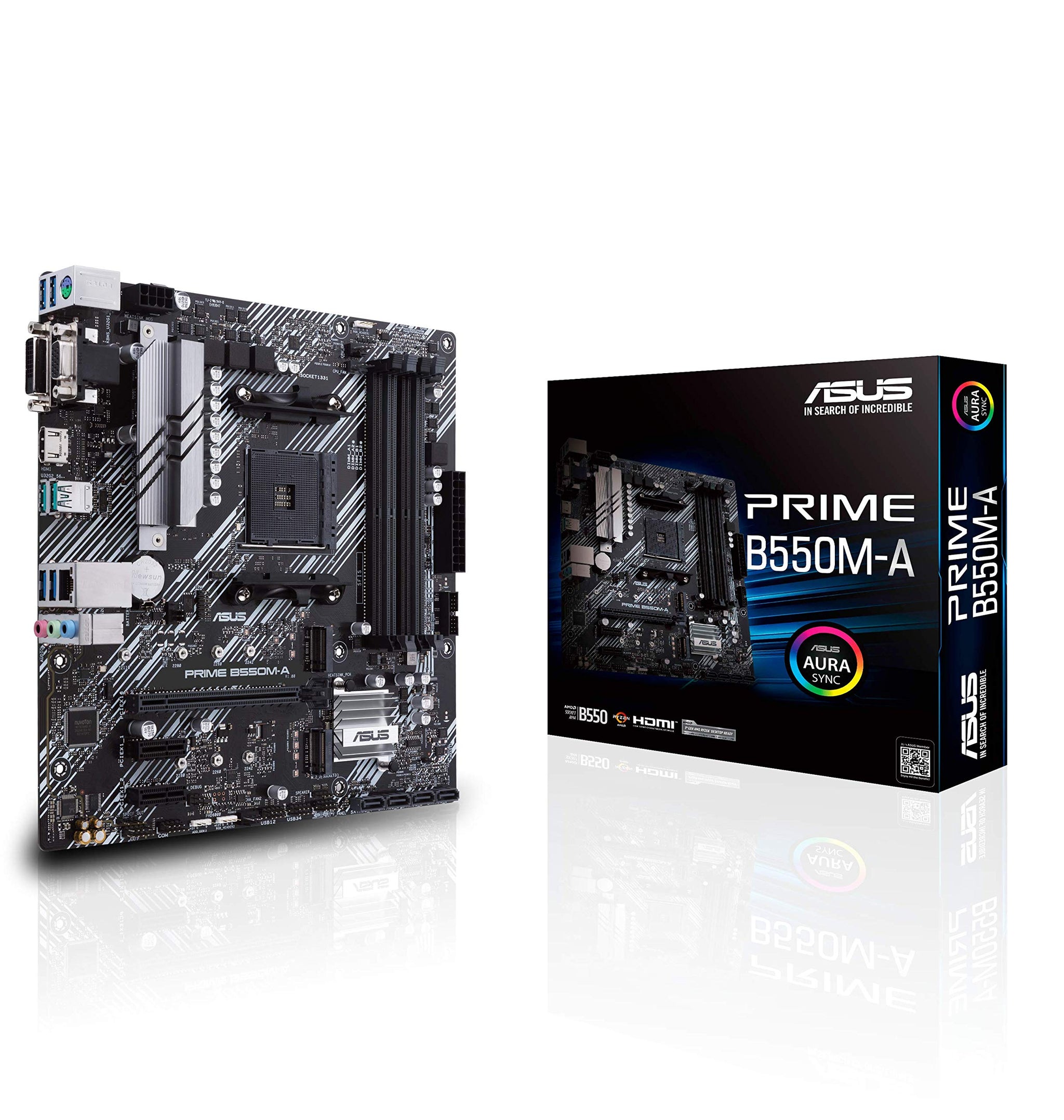 ASUS Prime B550M-A WiFi II Motherboard with PCIe 4.0