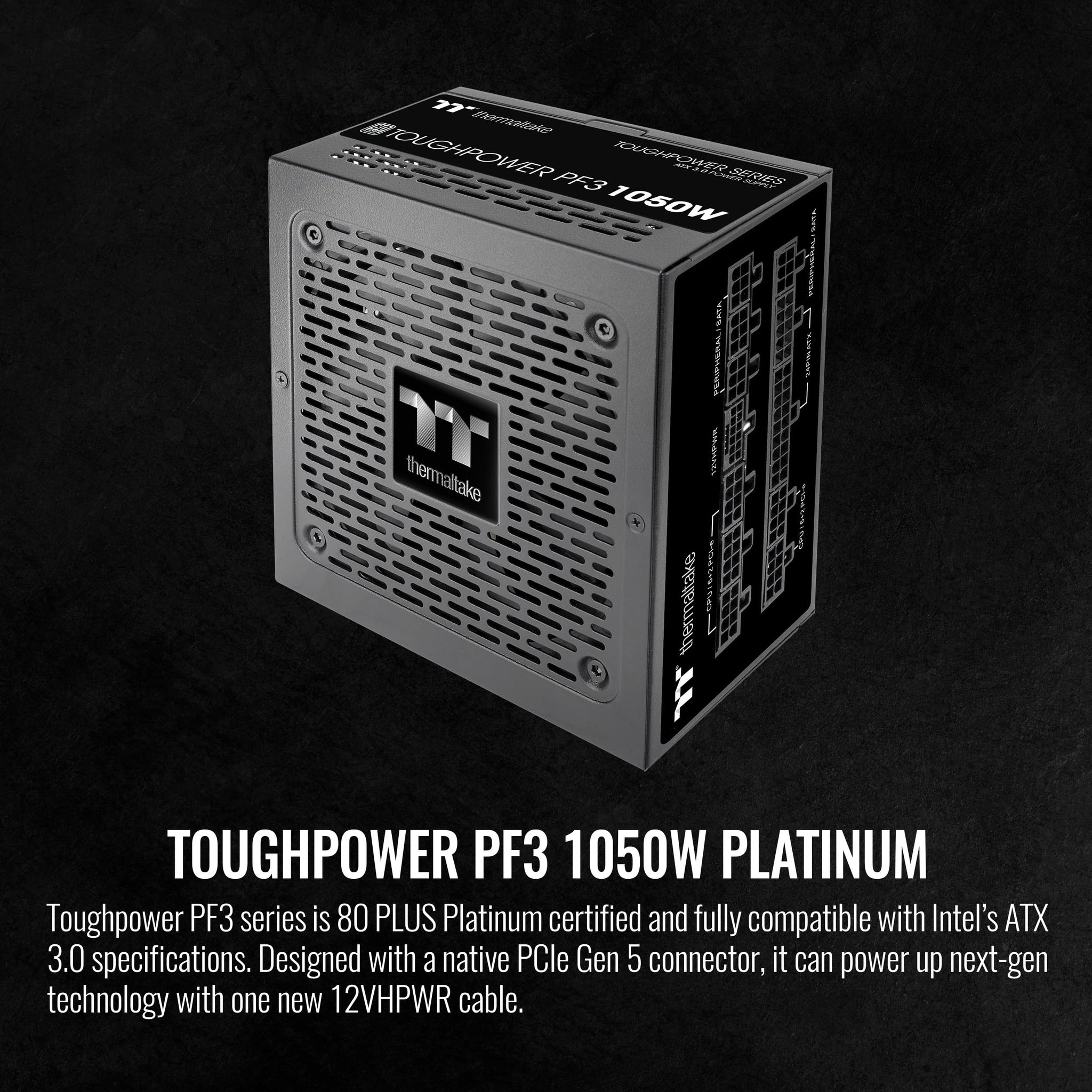 Thermaltake Toughpower GX2 600W Power Supply With Gold Efficiency