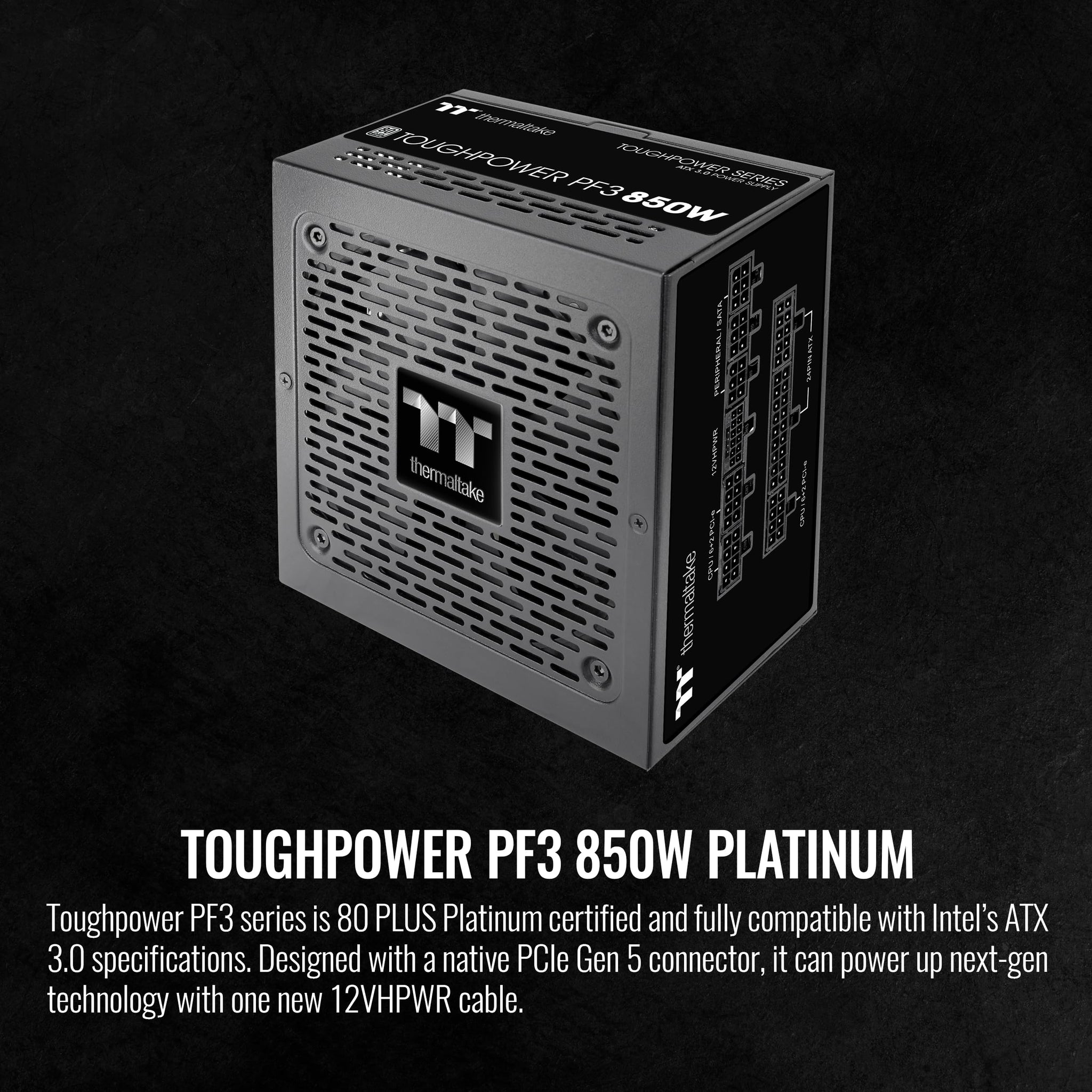 Thermaltake Toughpower GX2 600W Power Supply With Gold Efficiency