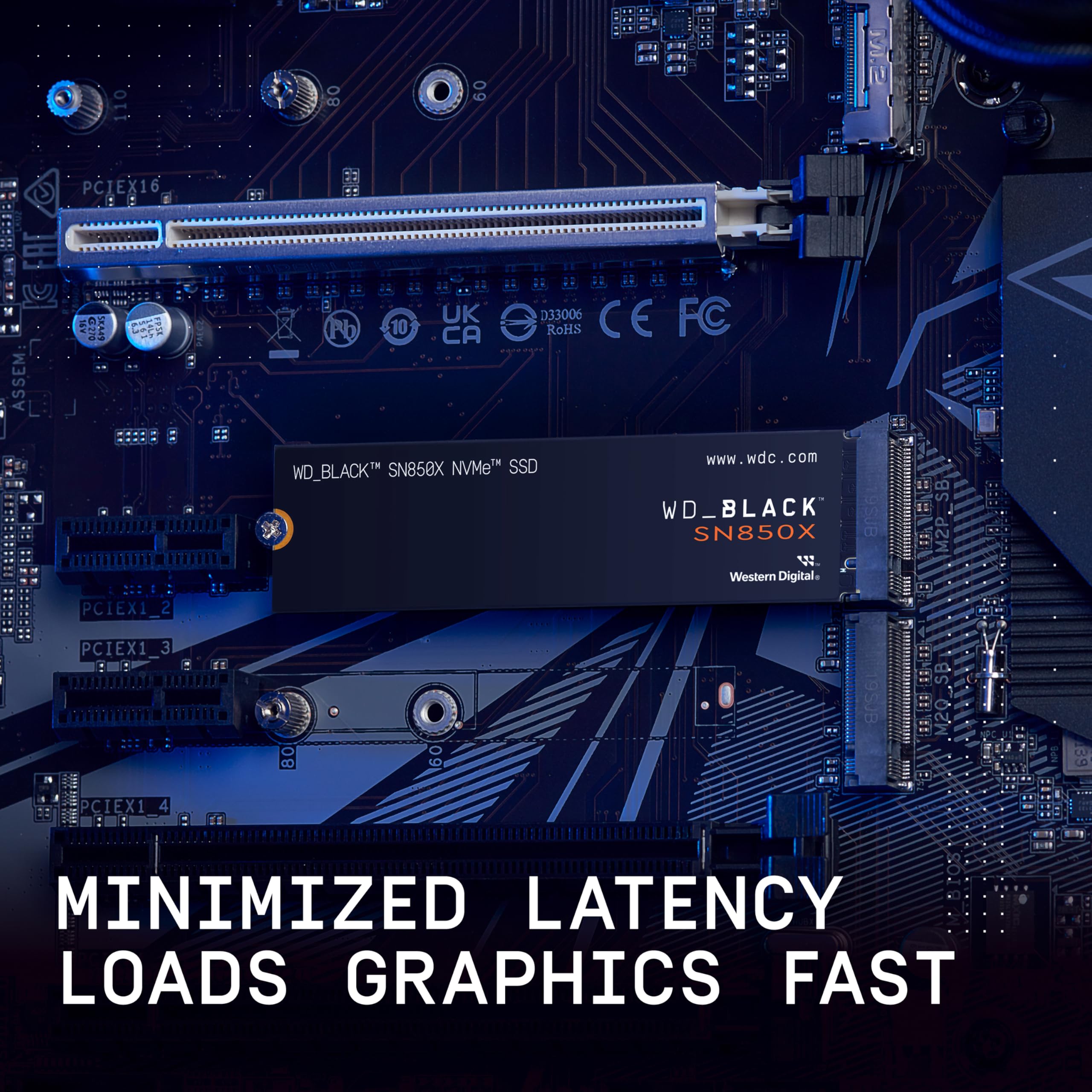 WD Black 2TB SN850X NVMe Gaming SSD for Lightning Fast Speeds