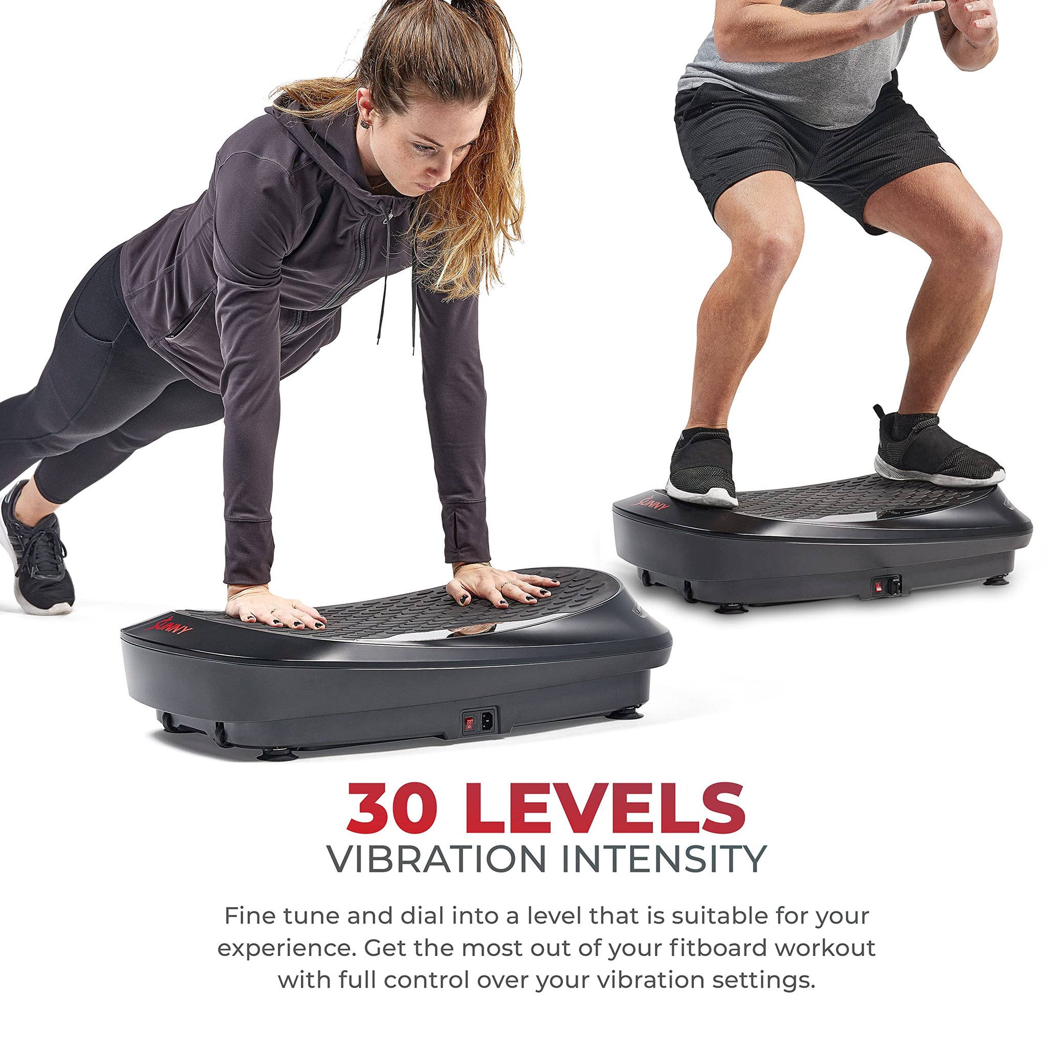 Sunny Health and Fitness Vibration Plate for Weight Loss