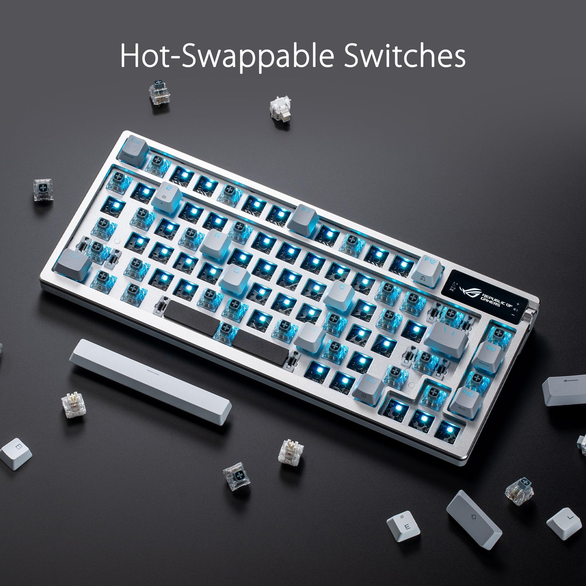 ASUS ROG Azoth Wireless Custom Gaming Keyboard Benefits